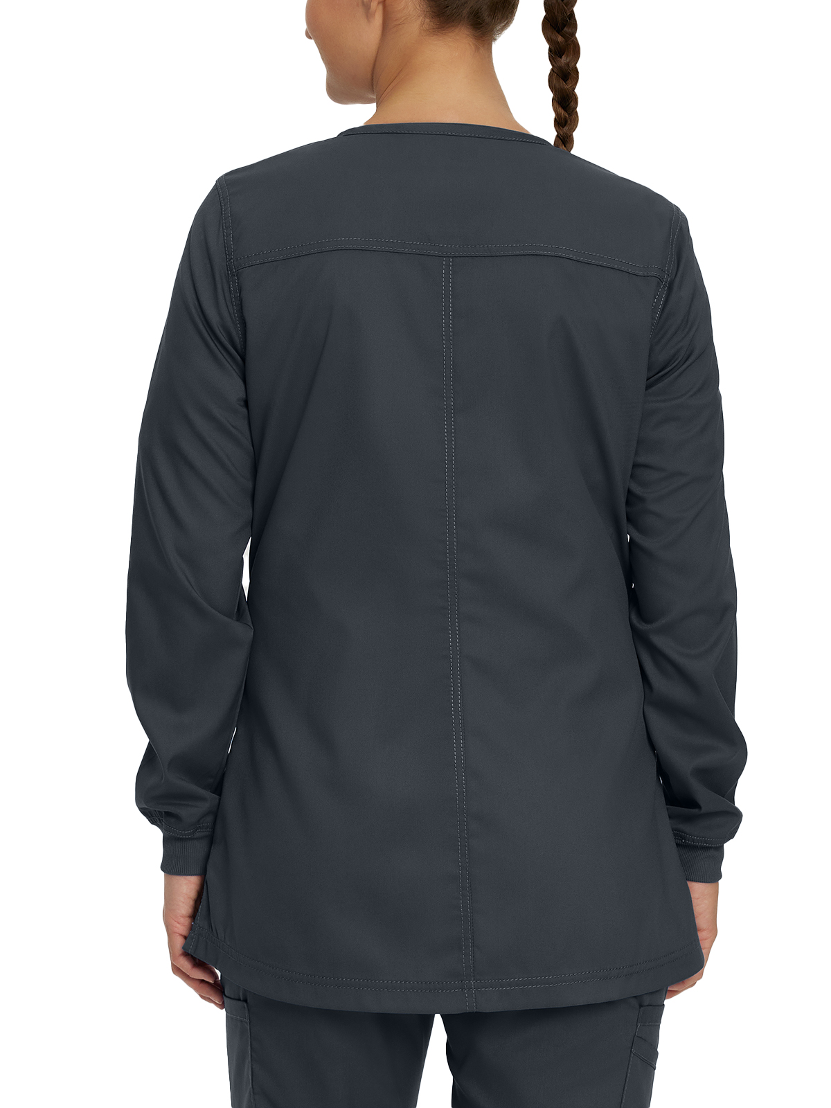 Landau - ProFlex - Women's Three-Pocket Snap Front Jacket 12