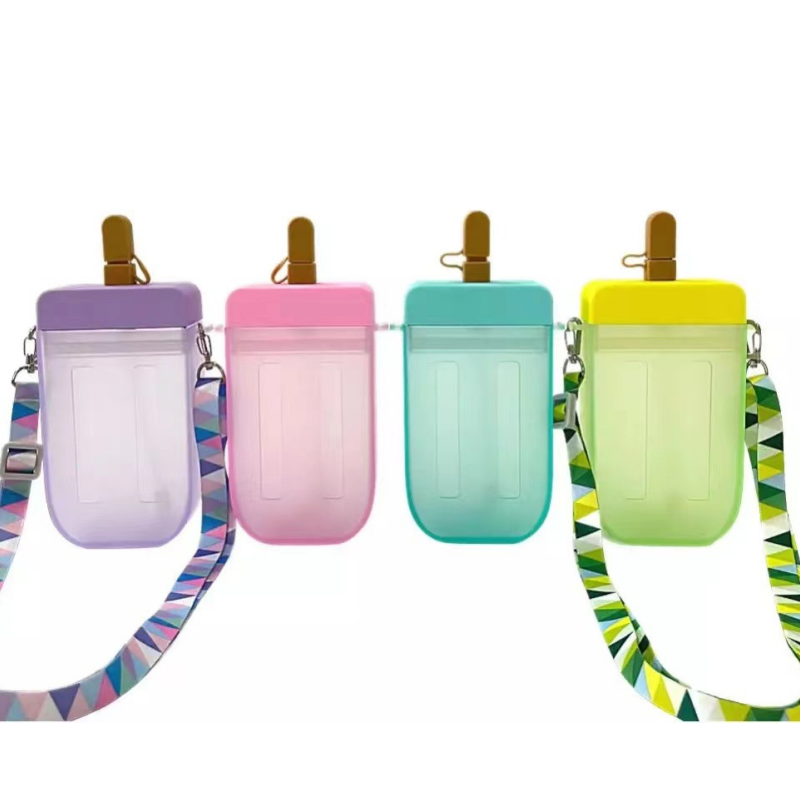 10oz Ice Cream shaped Plastic Drinking Water Bottle 1