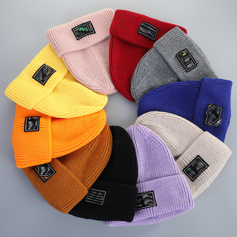Winter Knit Beanie Hat Watch Cap 4