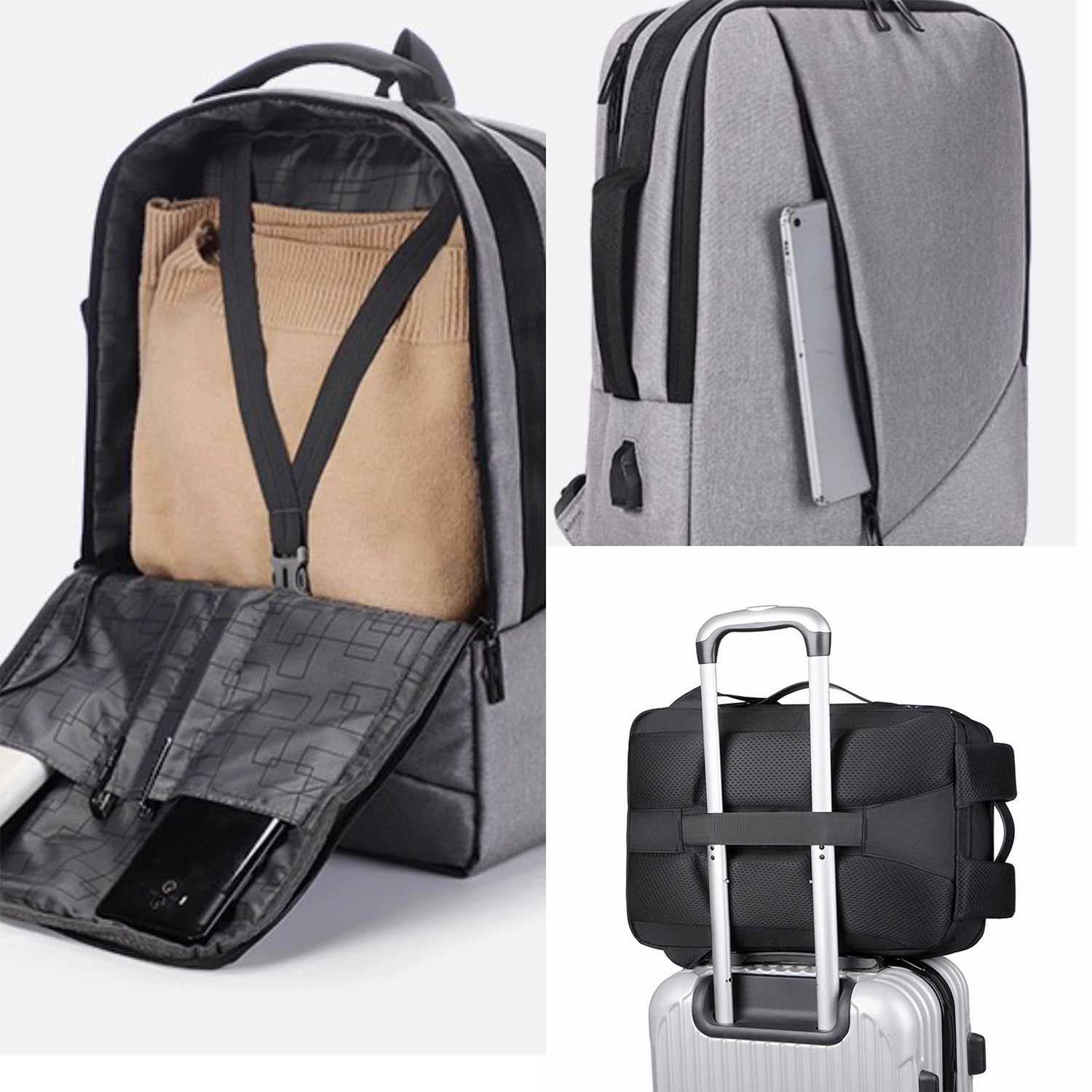 14 In Expandable Laptop Backpack 12