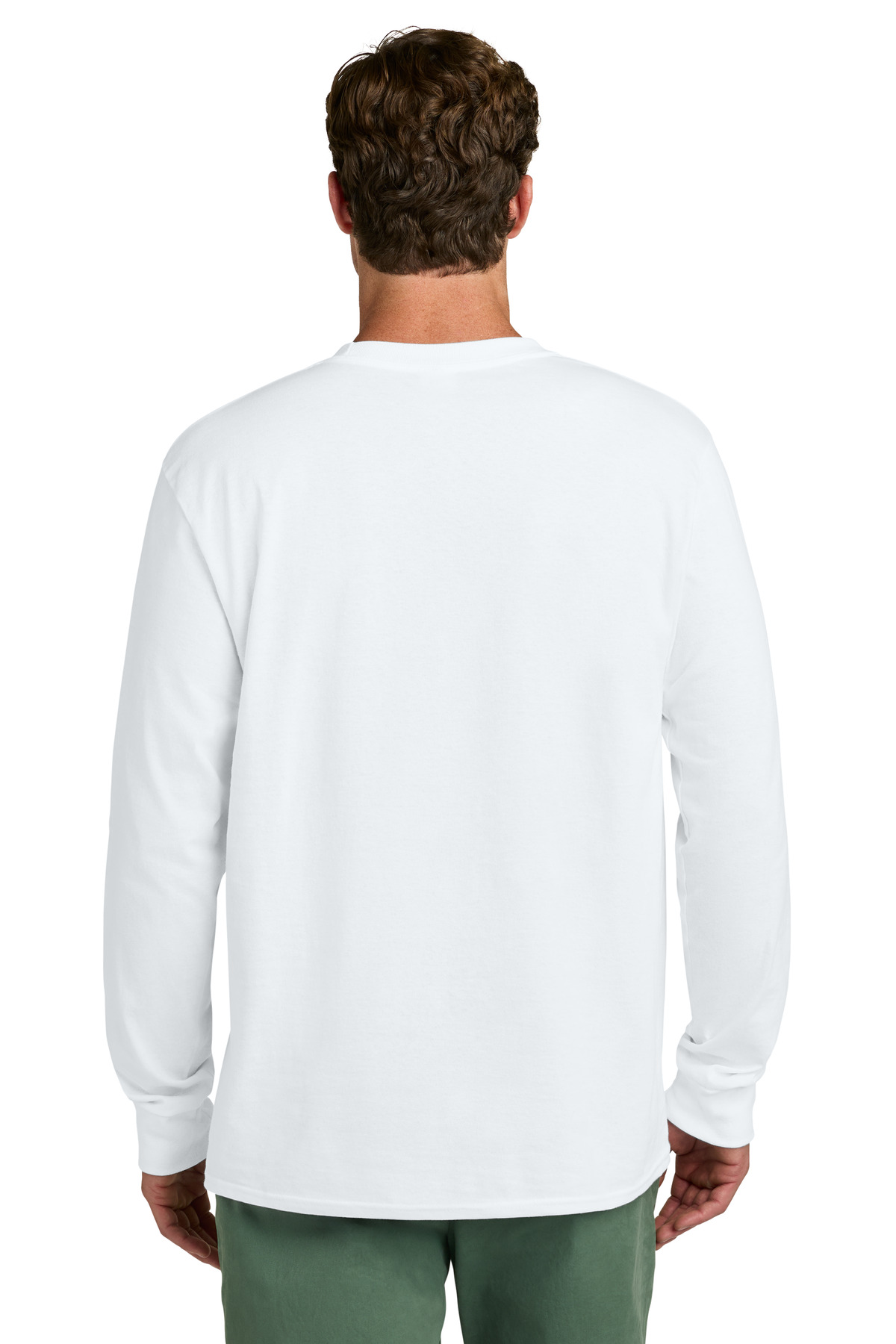 Port & Co Long Sleeve Core Cotton Tee. PC54LS 125