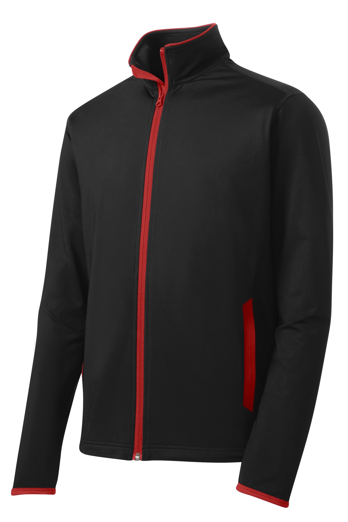 Sport-Tek® Sport-Wick® Stretch Contrast Full-Zip Jacket 26