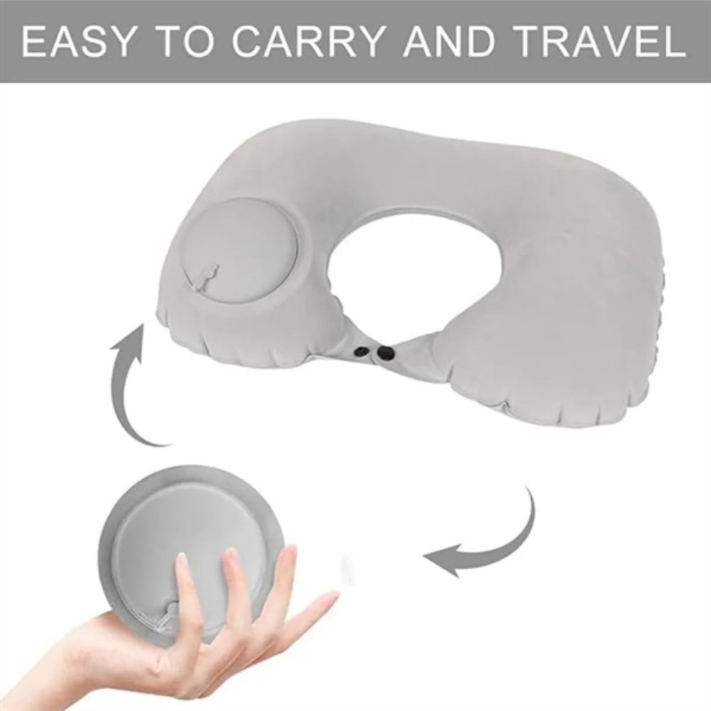Inflatable U-Shape Travel Pillow 6