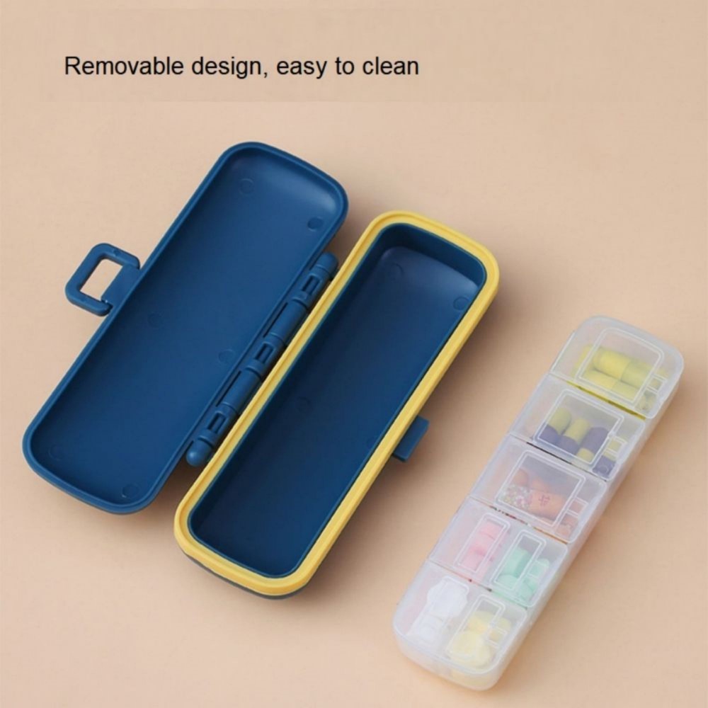Wheat Straw Eco Friendly Pill Organizer 5