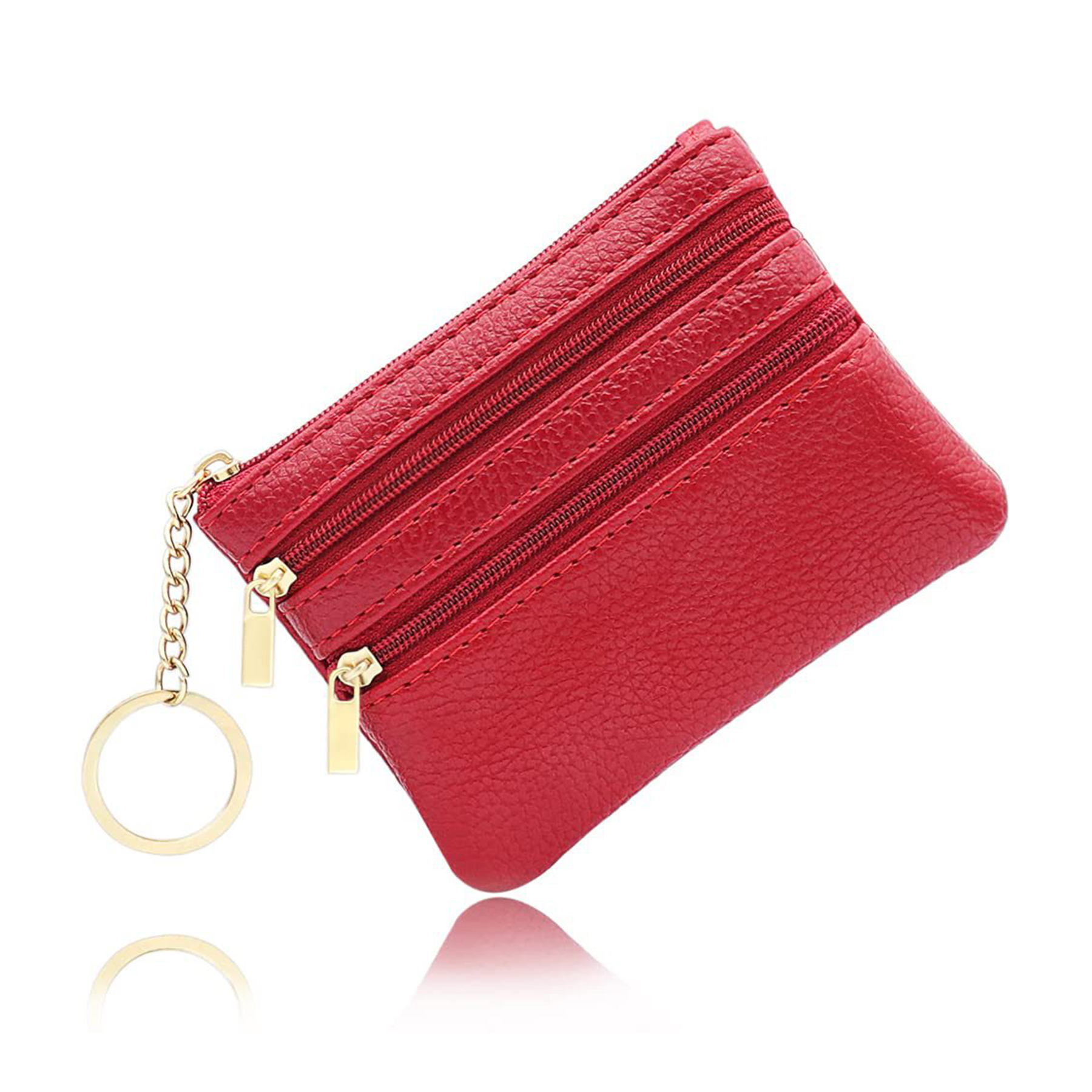 pu RFID anti-theft brush mini wallet 6