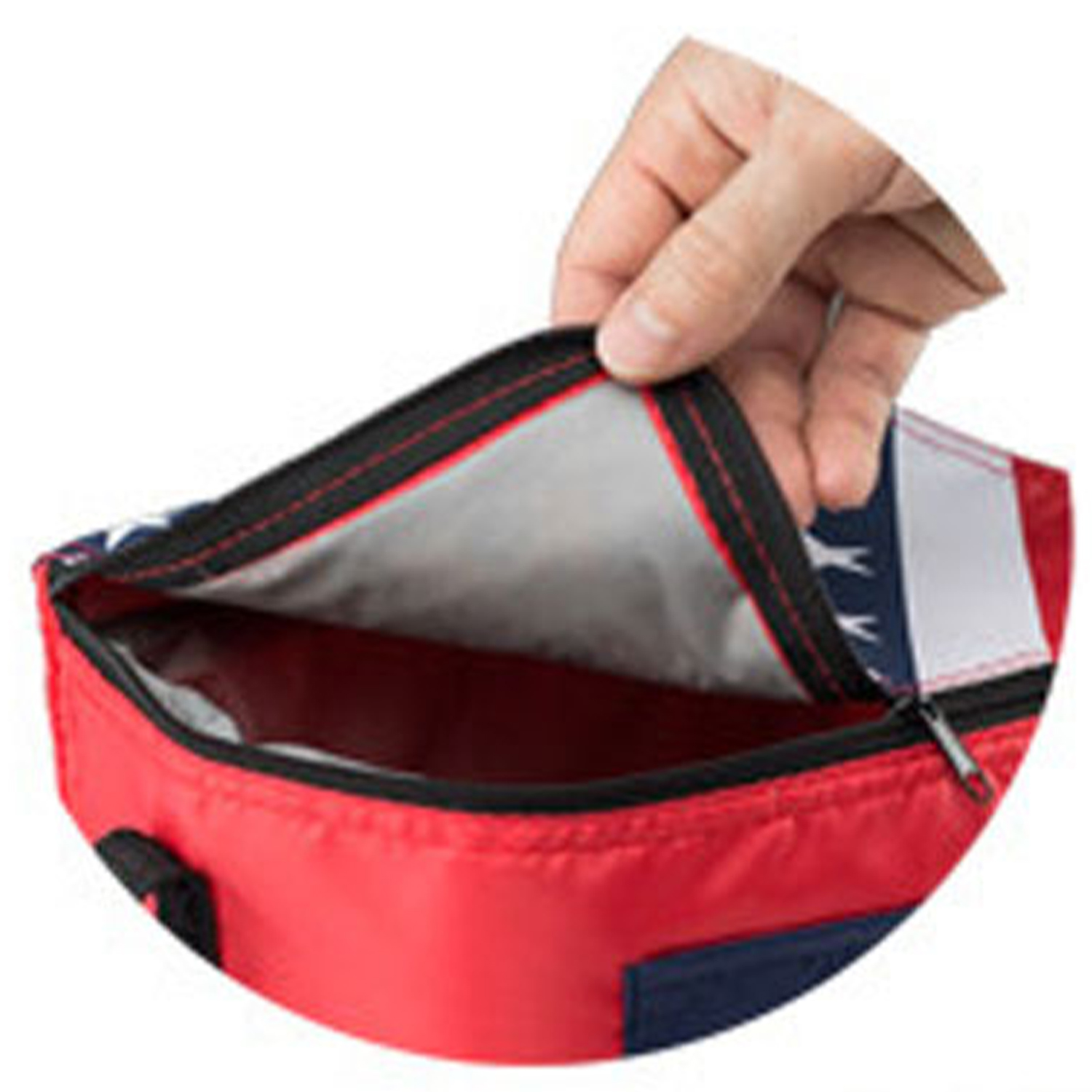 USA Flag PEVA Insulated Lunch Bag 5
