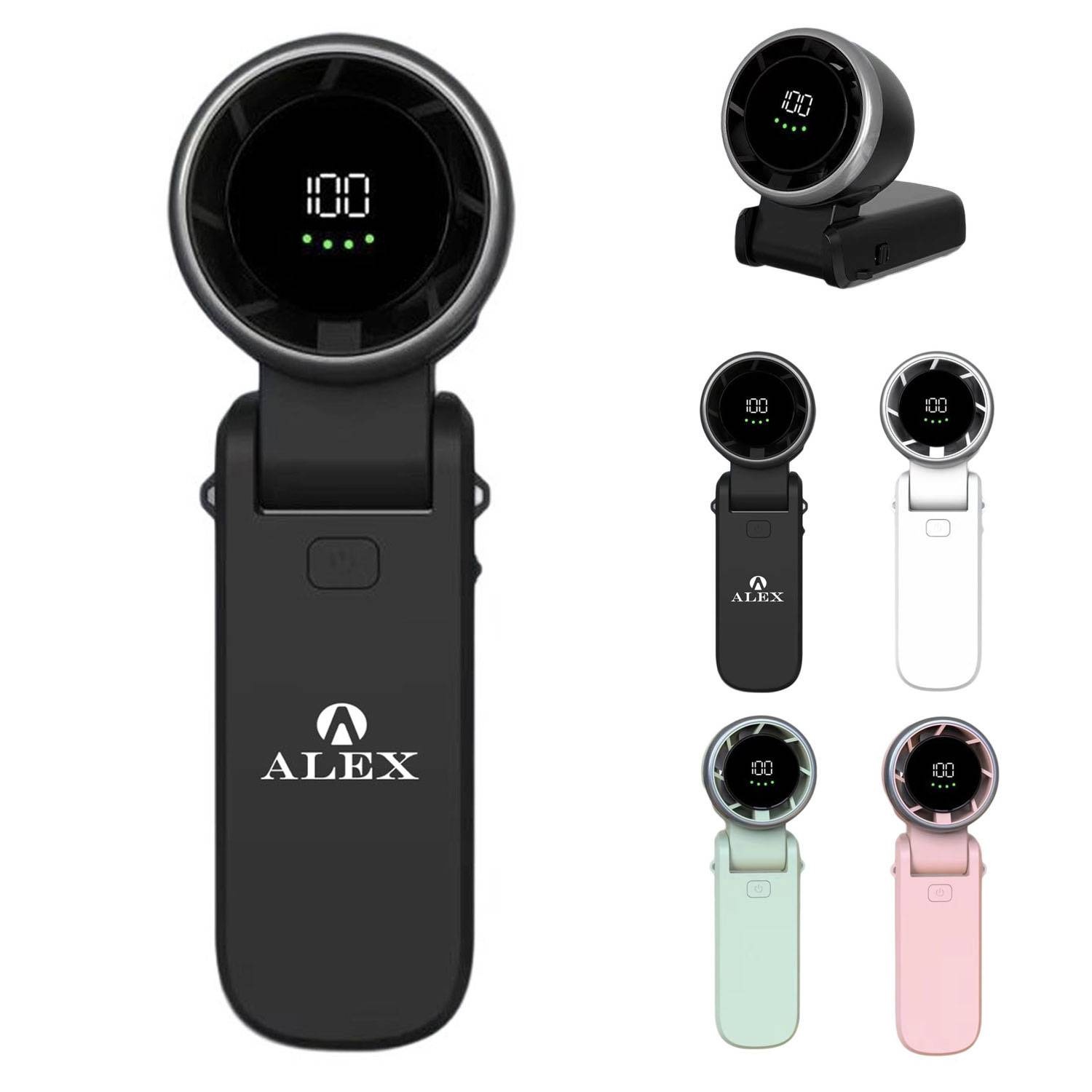 Adjustable Foldable Portable Mini Handheld Turbo Fan 2
