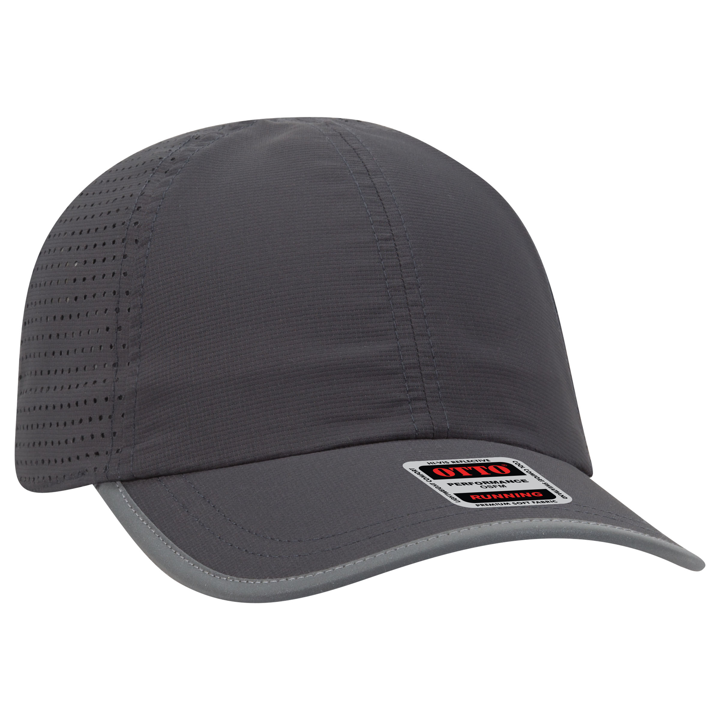 OTTO CAP Reflective 6 Panel Running Hat 33