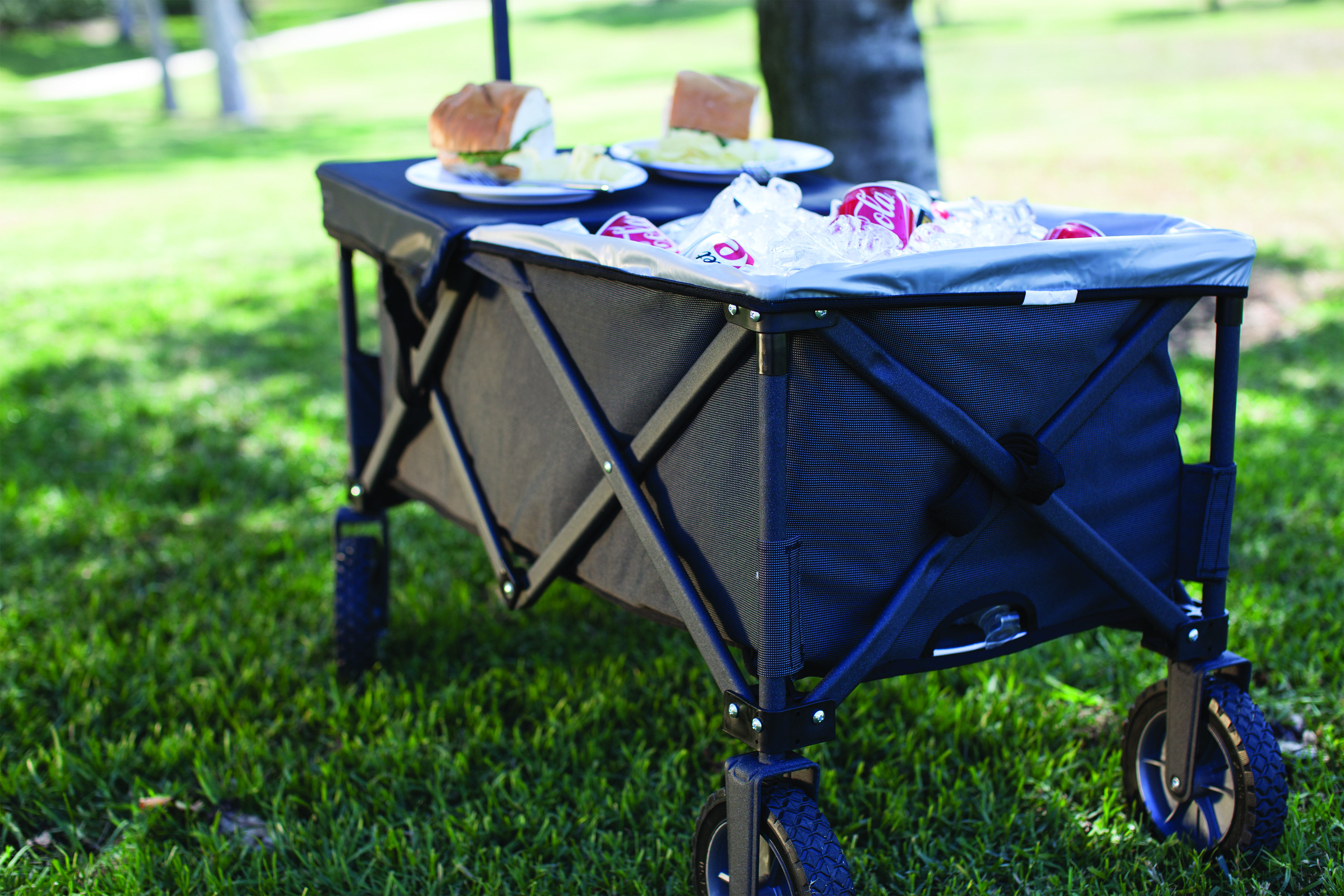 Adventure Wagon Elite Portable Utility Wagon with Table & Liner 6