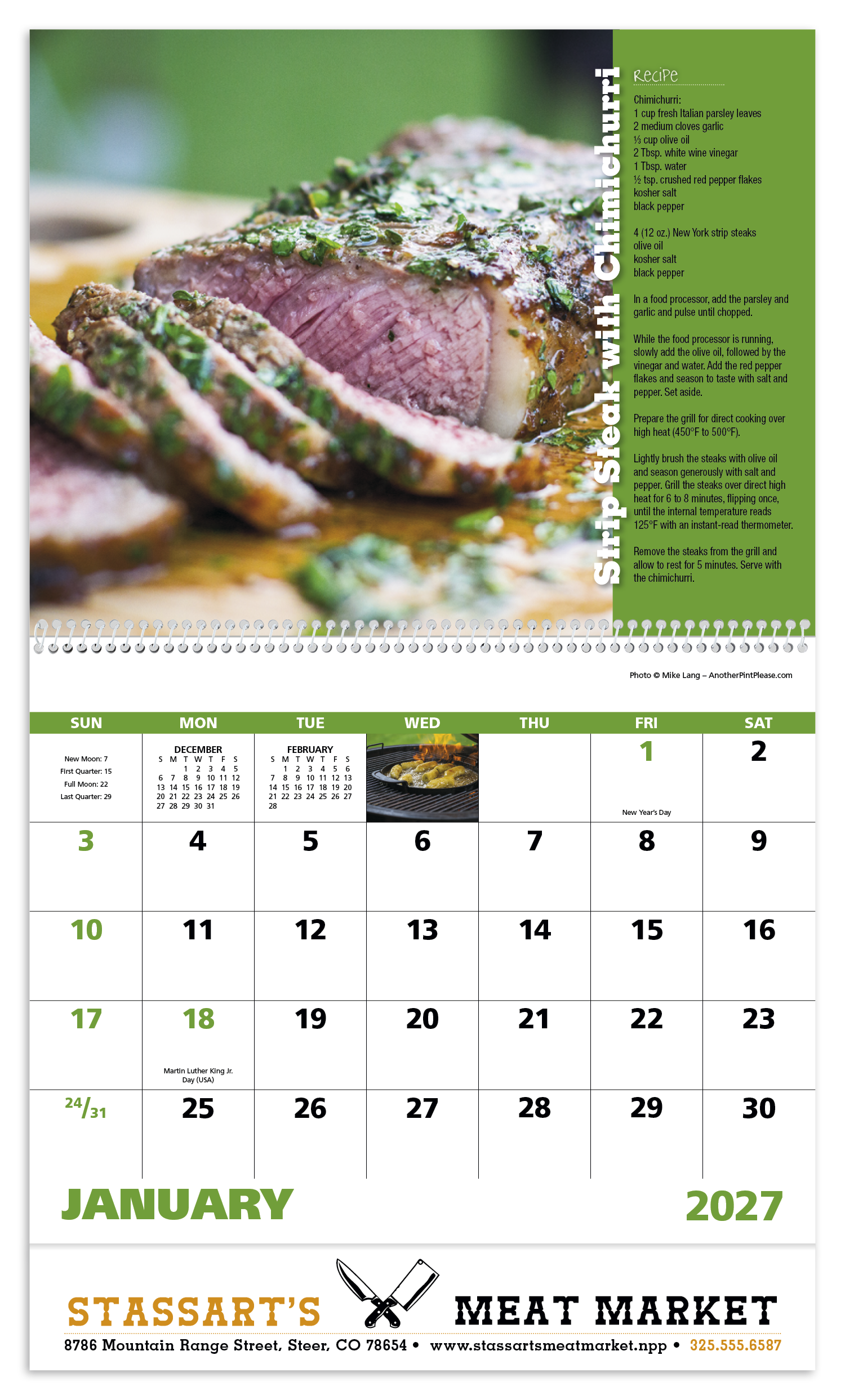 Good Value™ Grilling - Spiral Calendar 53