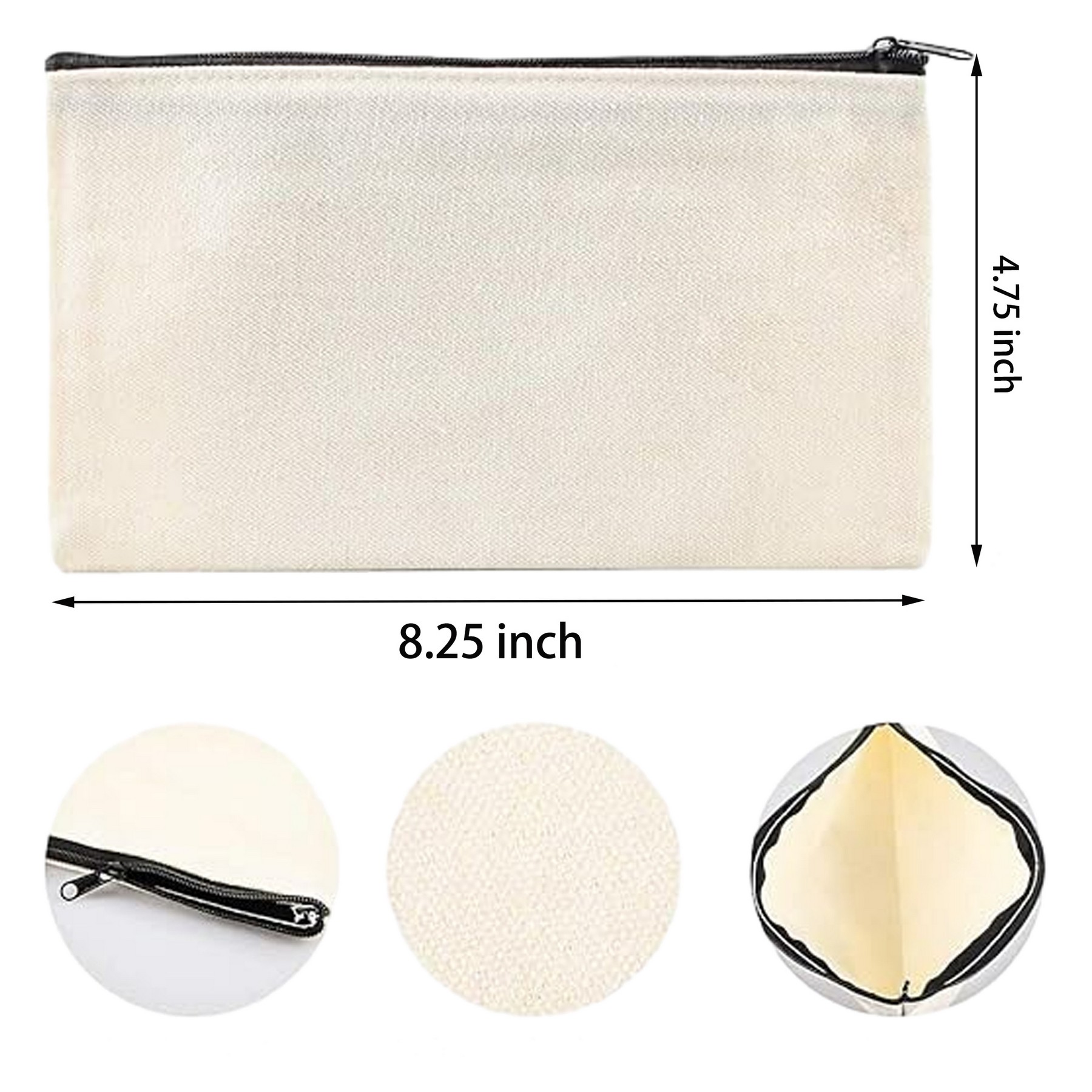 Canvas Zipper Bag 2