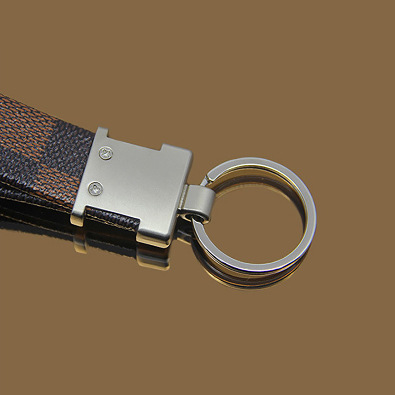Lattice Leather Key Chain 5