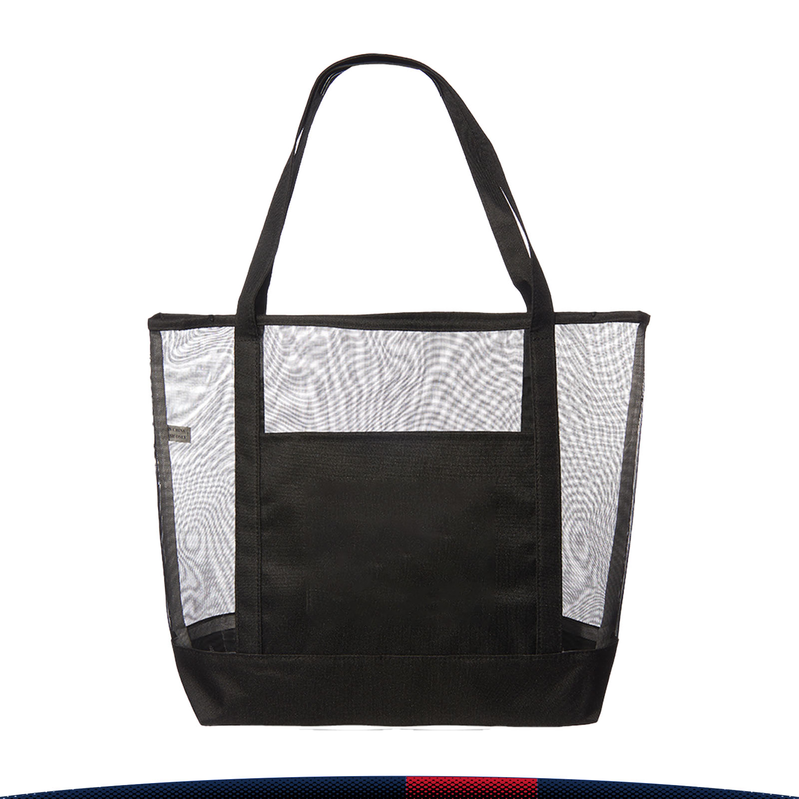 Jolie Mesh Beach Bag, custom tote bag with logo imprint 7