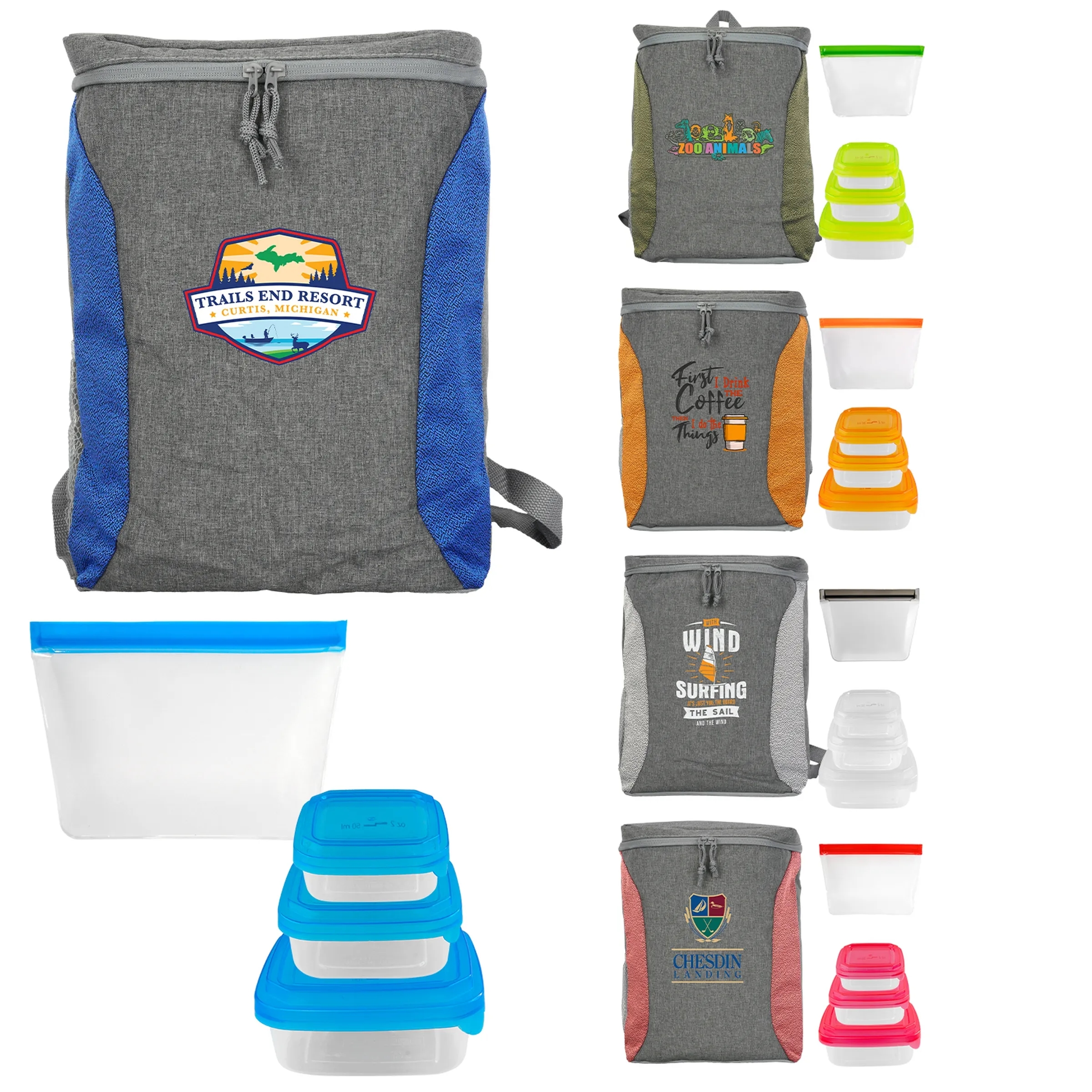 SPECK BOOMERANG PORTION CONTROL REUSABLE LUNCH SET