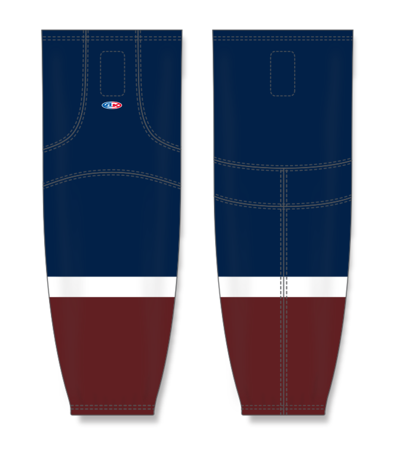 Cut & Sew Pro Hockey Socks HS2100-G56 6