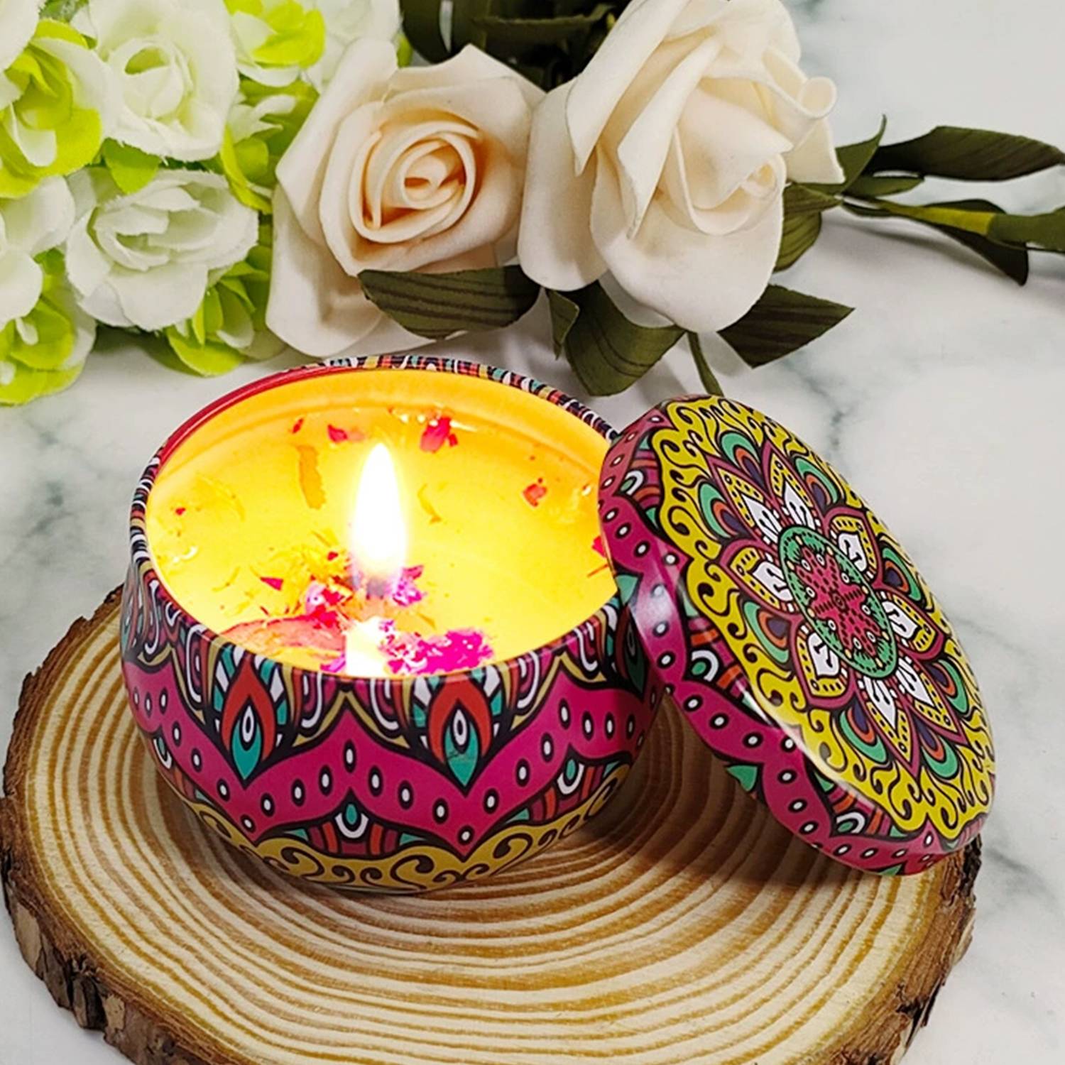 4oz Round Storage Tin Box 1