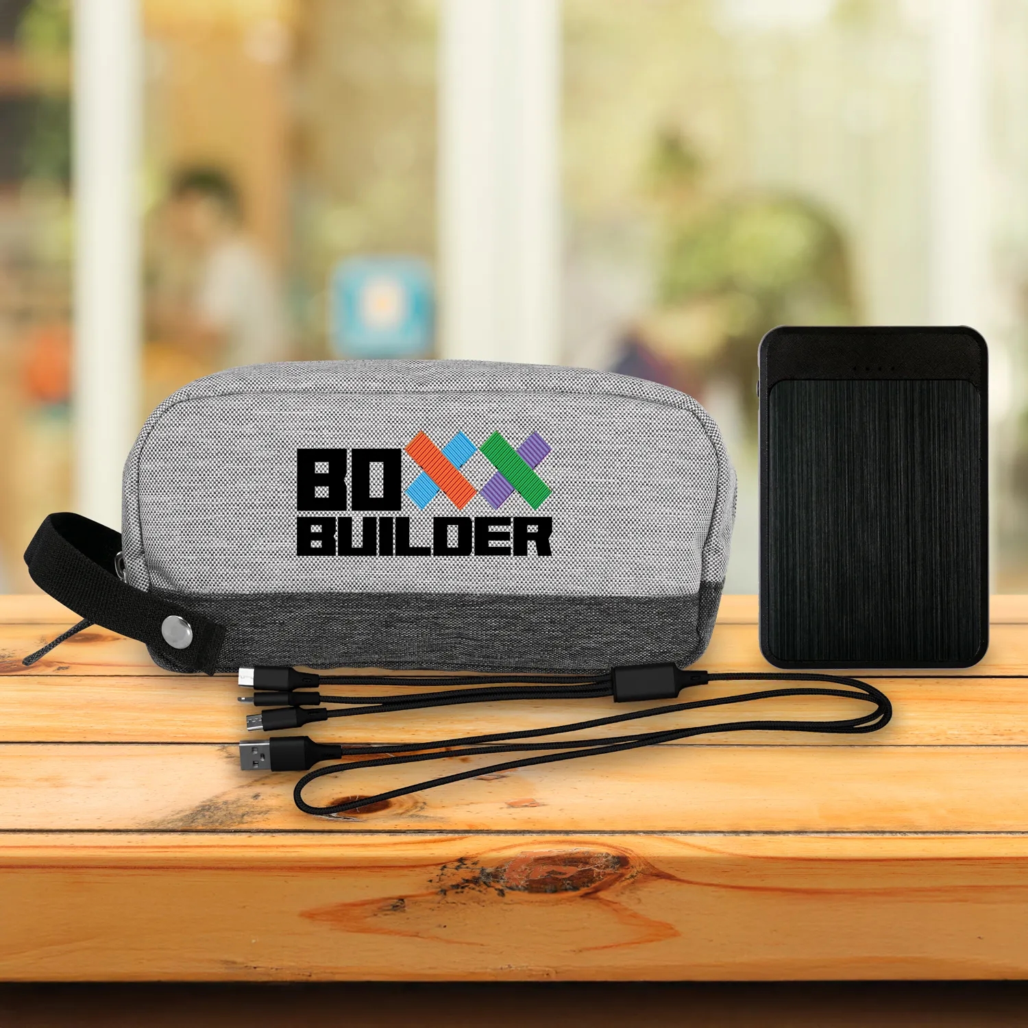 Bay Vivid Power Bank Cable Gift Set 14