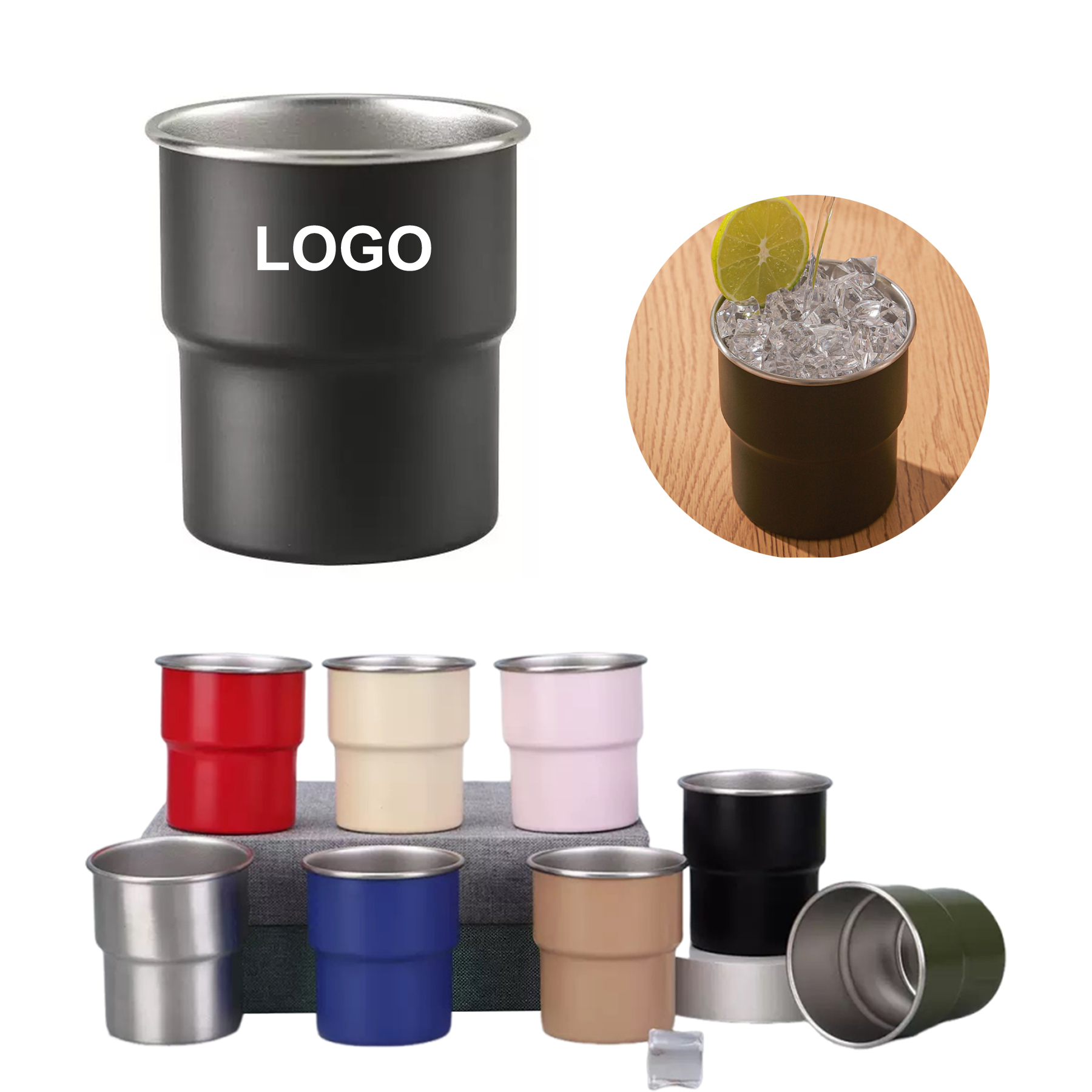 Single Layer Stainless Steel Cup 2
