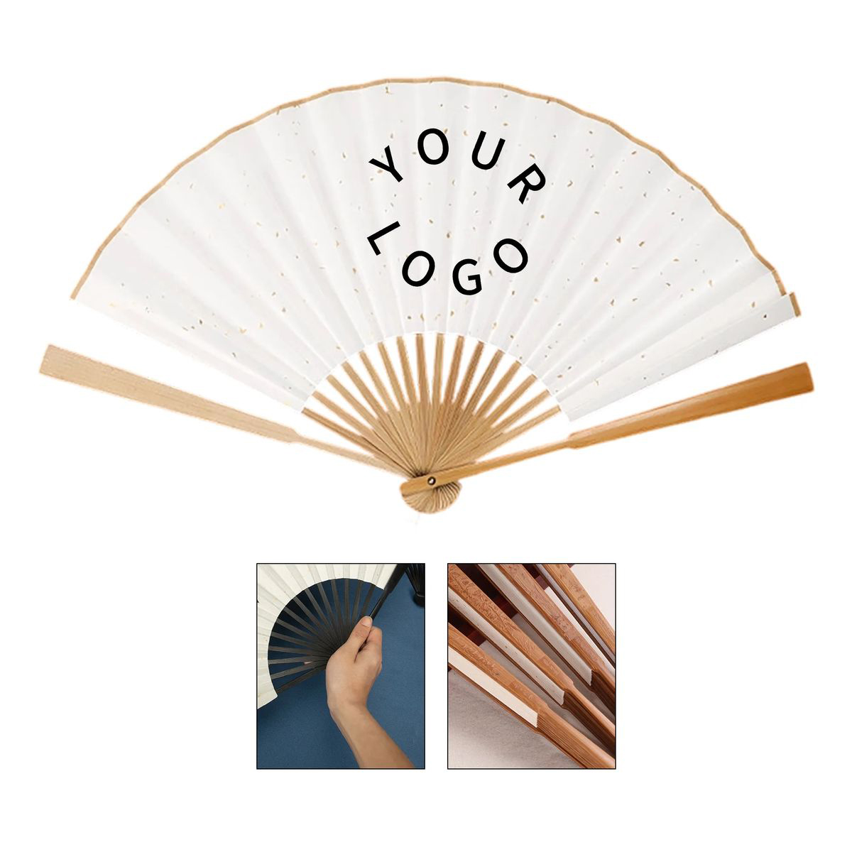 Reusable Folding Fan for Events and Daily Cooling 4