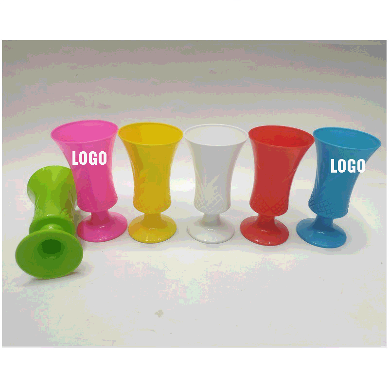 Neon Colored Hurricane Glasses/ Party Cups 2