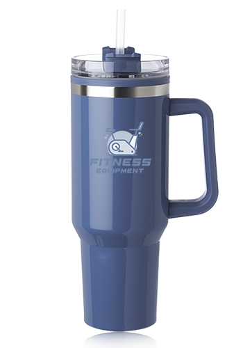 40 oz. Hugo Plastic Interior Stainless Steel Travel Mugs 8