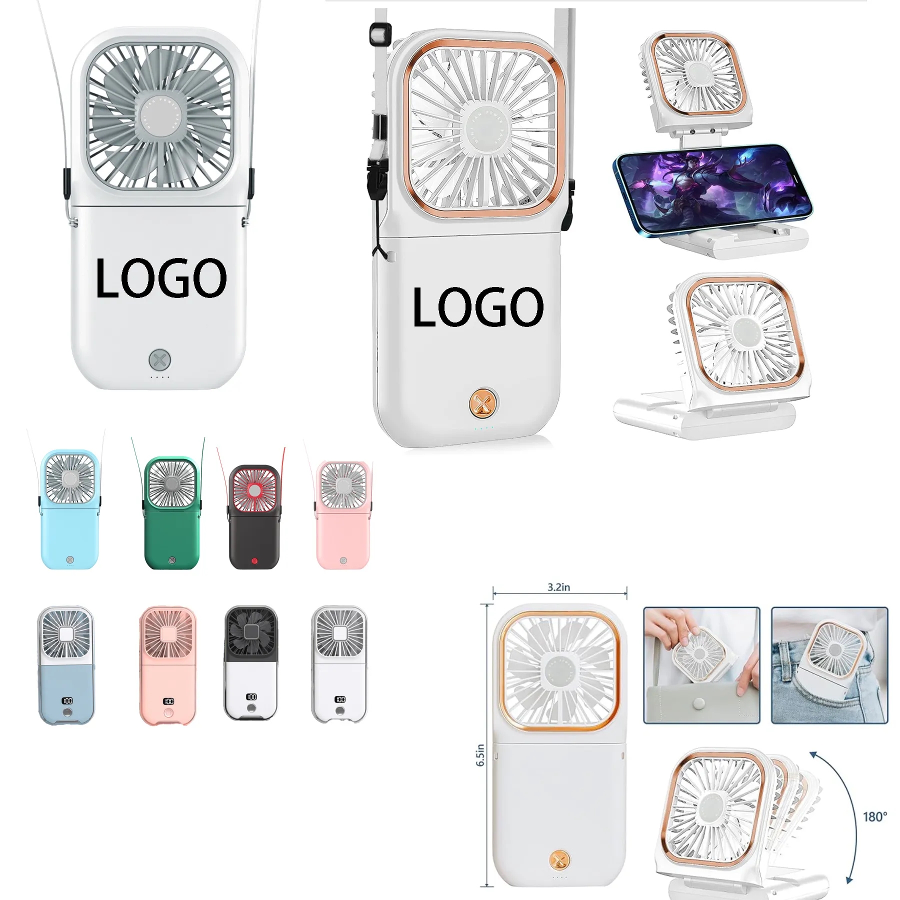 Hanging Folding Fan 2