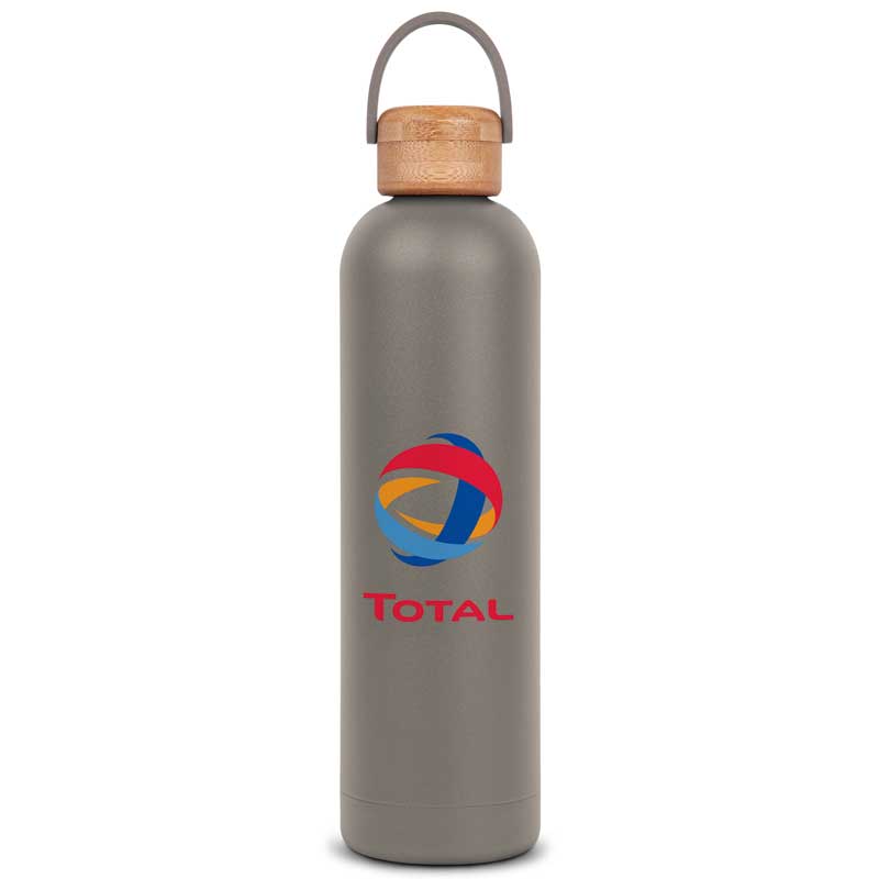 Allegra Bottle with Bamboo Lid - 33 oz., custom water bottle with logo imprint 4