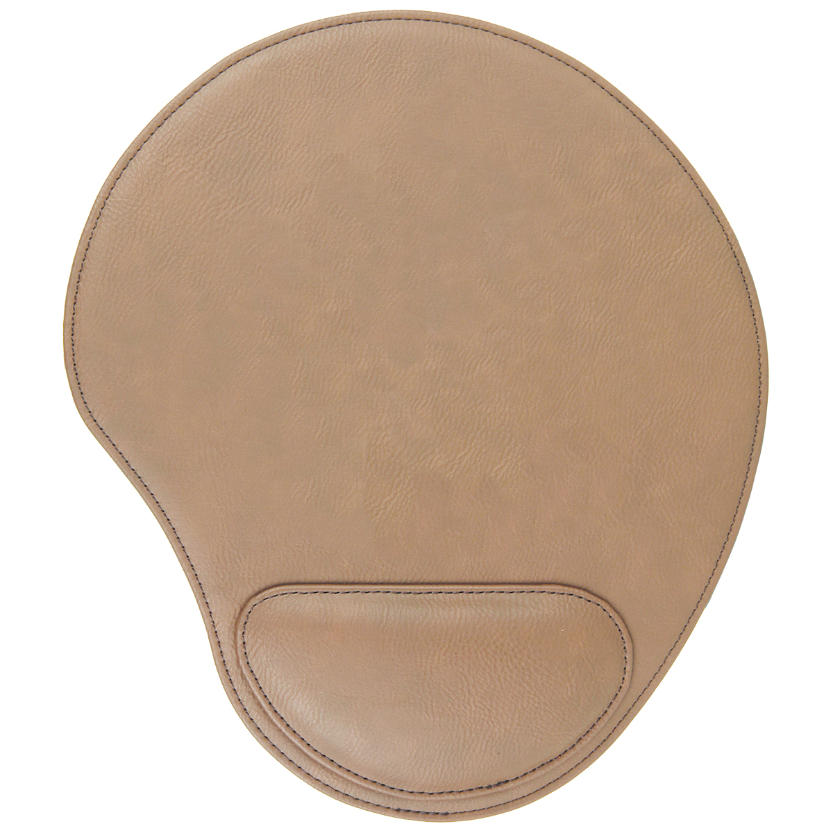 Dark Brown Leatherette Mouse Pad 2
