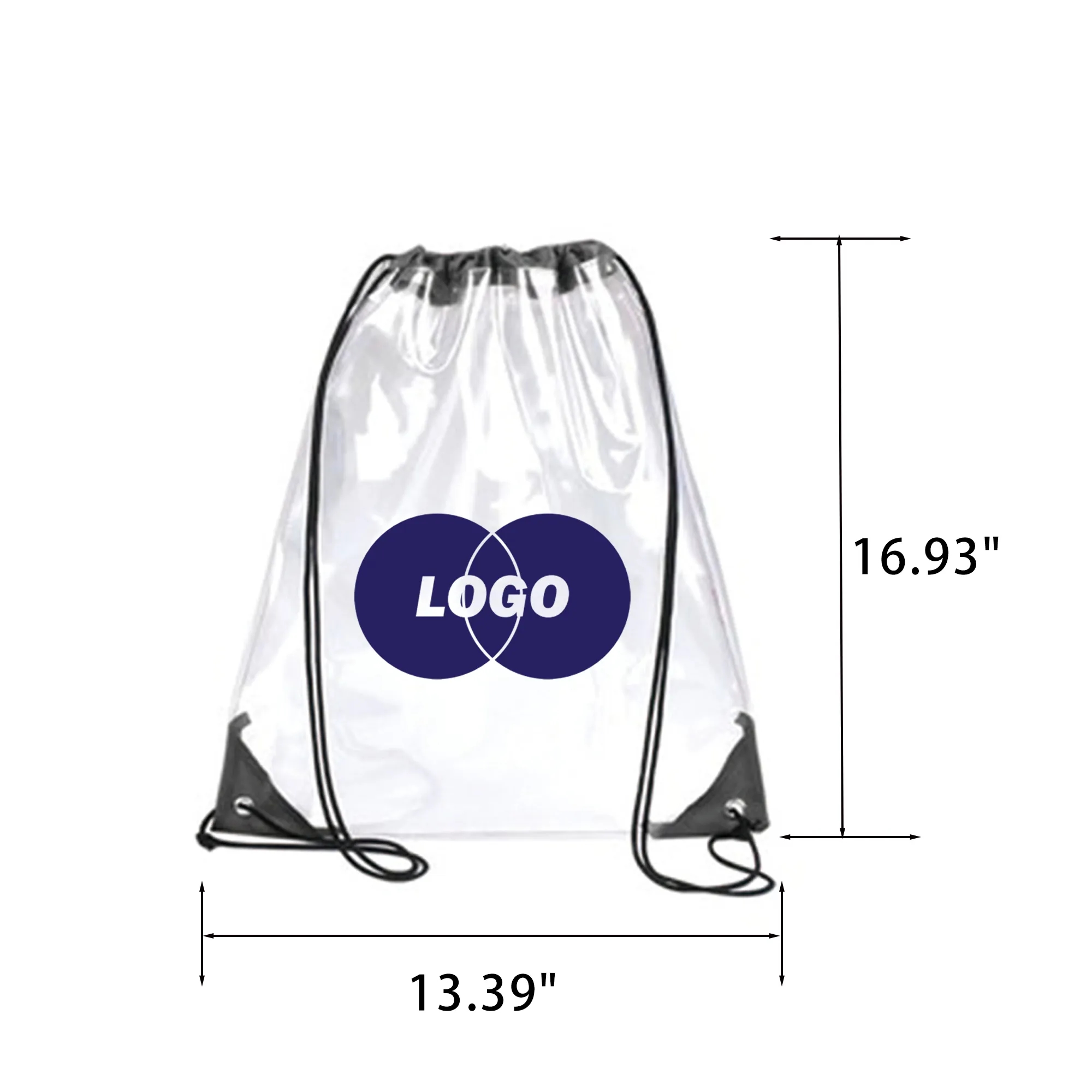 Clear Stadium Drawstring Backpack 2