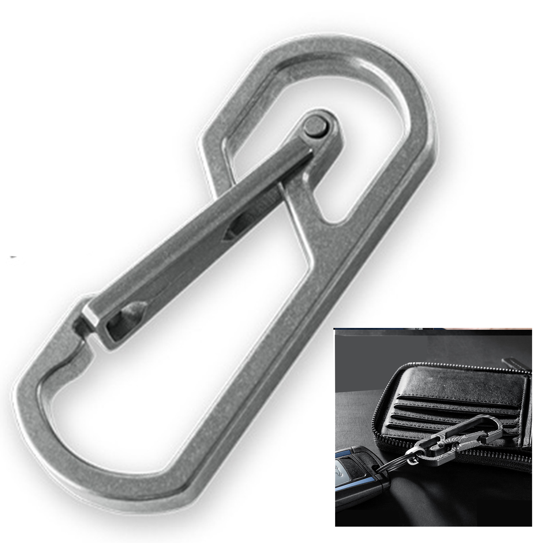 Carabiner Keychain Clip 2