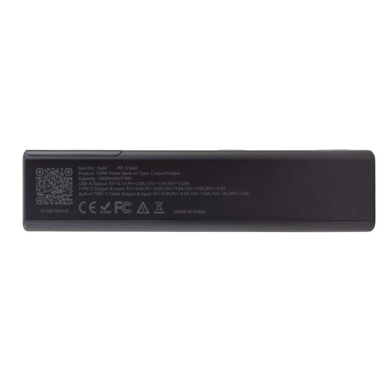 100W Power Bank w/ Type-C Input/Output 6