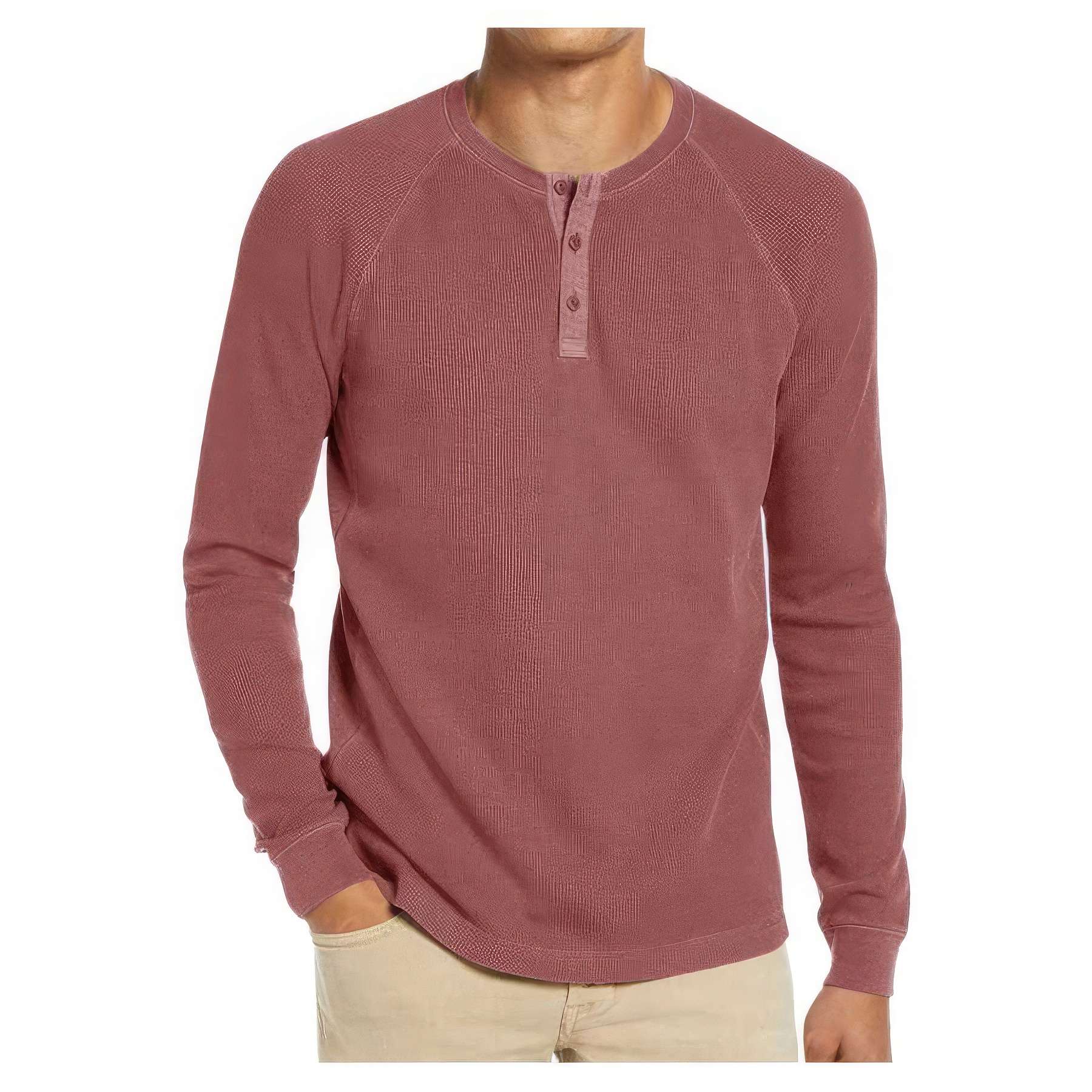 Personalized Casual Tops Men's Long Sleeve Shirts 3