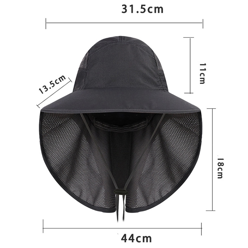 Home Prefer Outdoor Upf50+ Mesh Sun Hat 2