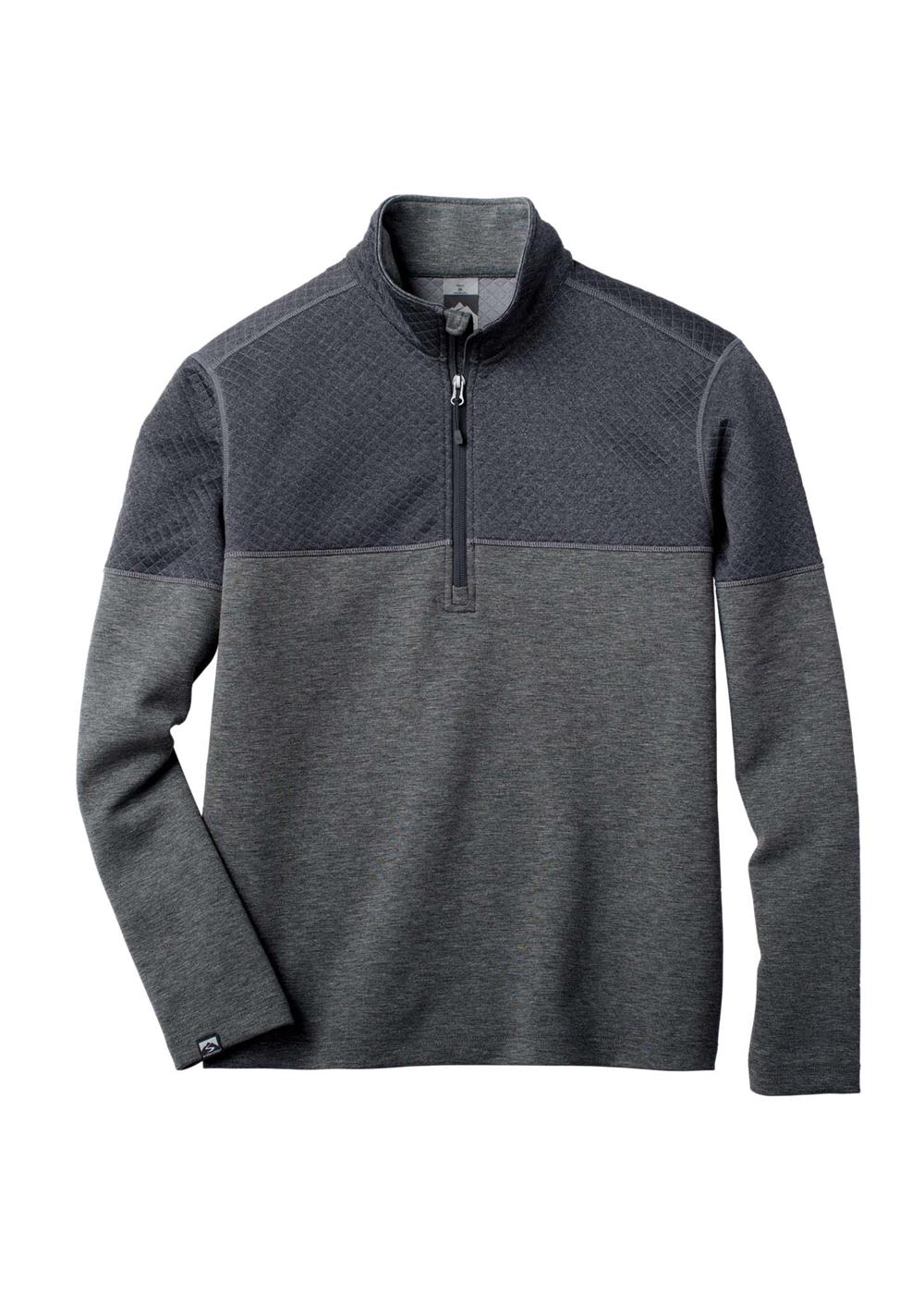 Storm Creek Men's Architect Quilted Quarter Zip 3