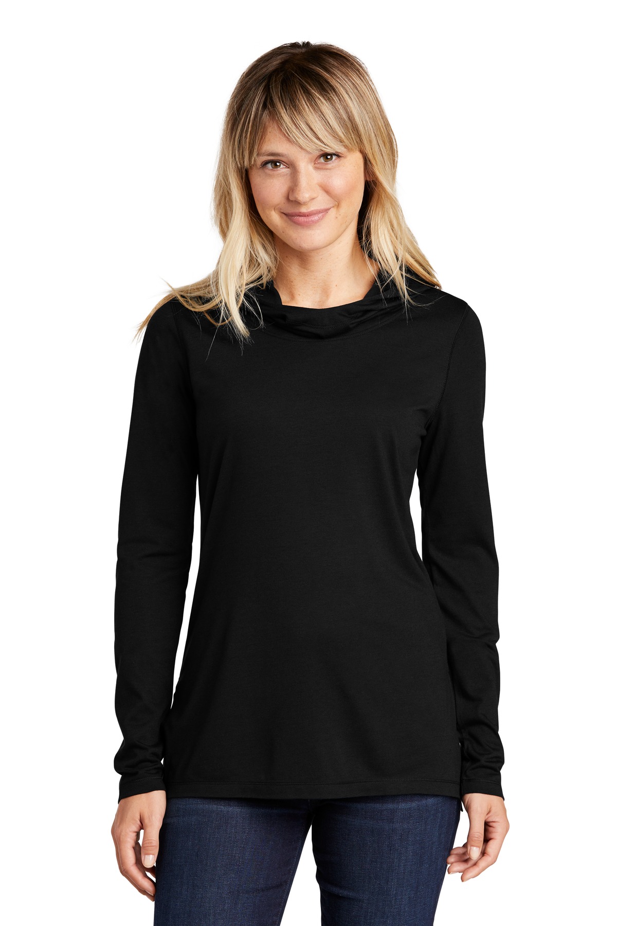 Women's PosiCharge Tri-Blend Wicking Long Sleeve Hoodie
