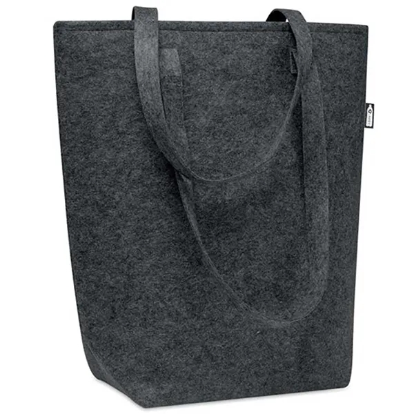Oceania Recycled PET Felt Tote, custom tote bag with logo imprint 3
