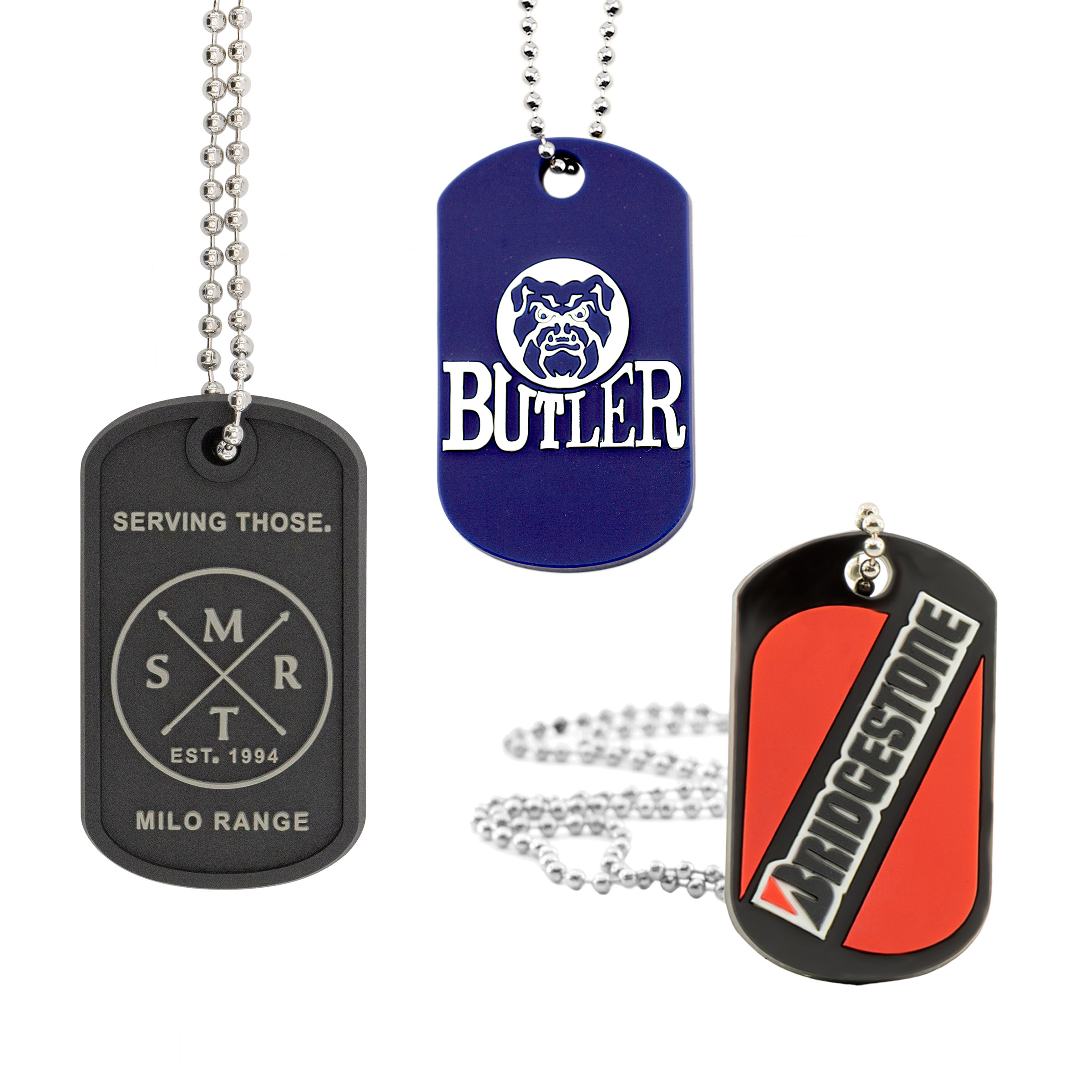 Soft PVC Dog Tags - Custom 2D 9