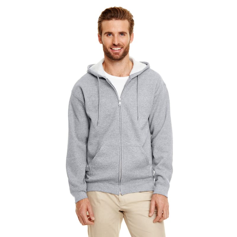 Custom Embroidered Unisex Full Zip Hoodies 20