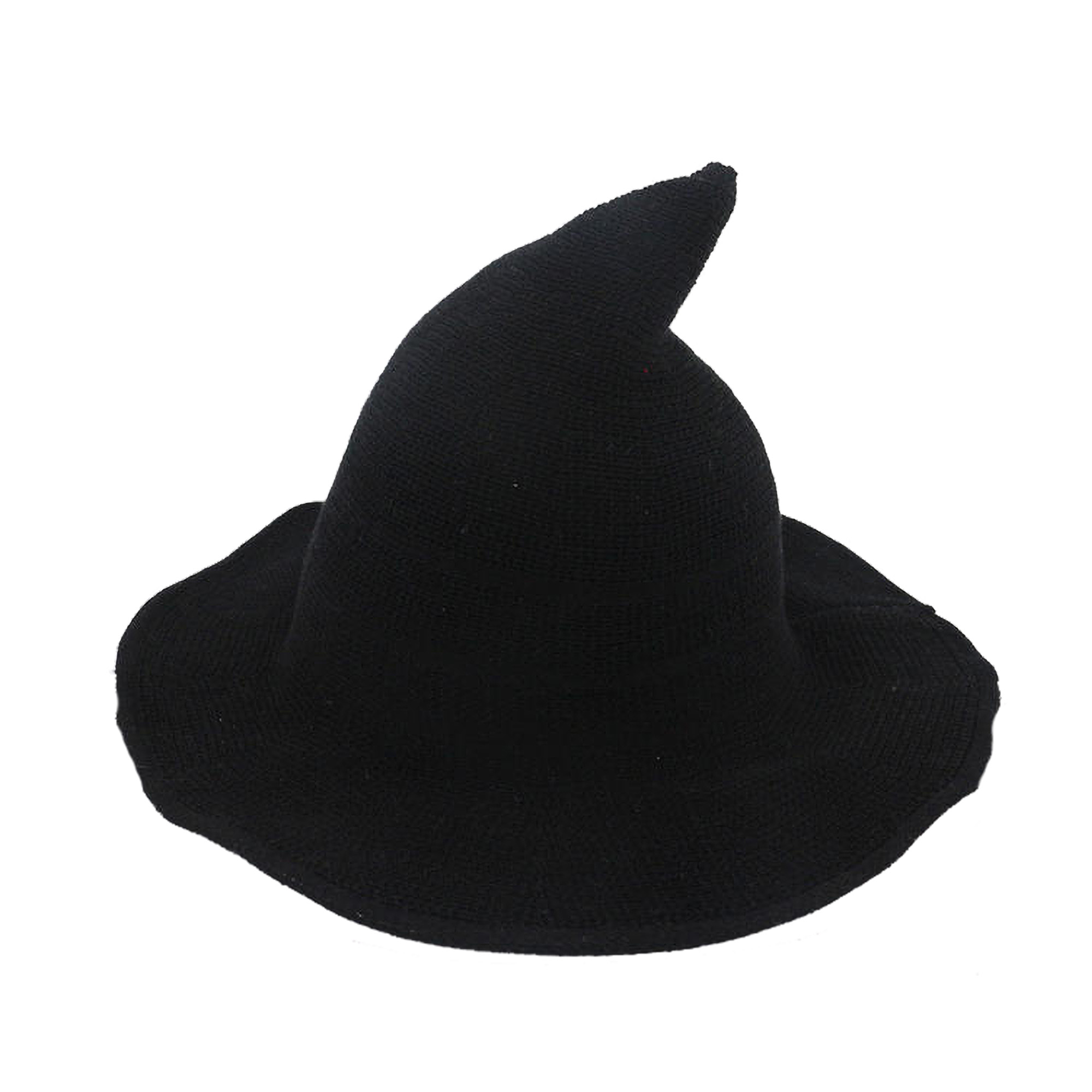 Foldable Witch Hat Versatile Style Halloween Wizerd Chic 3