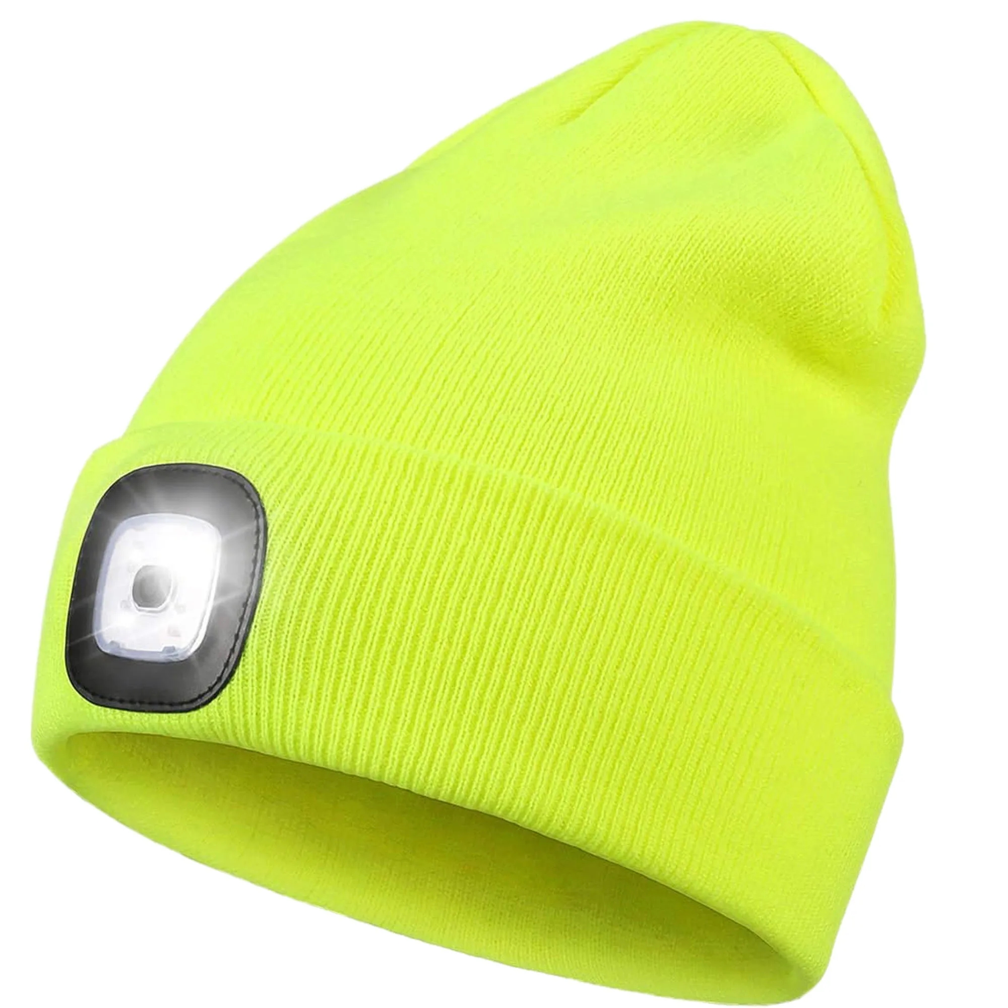 Knit Cap With Led Lights 2