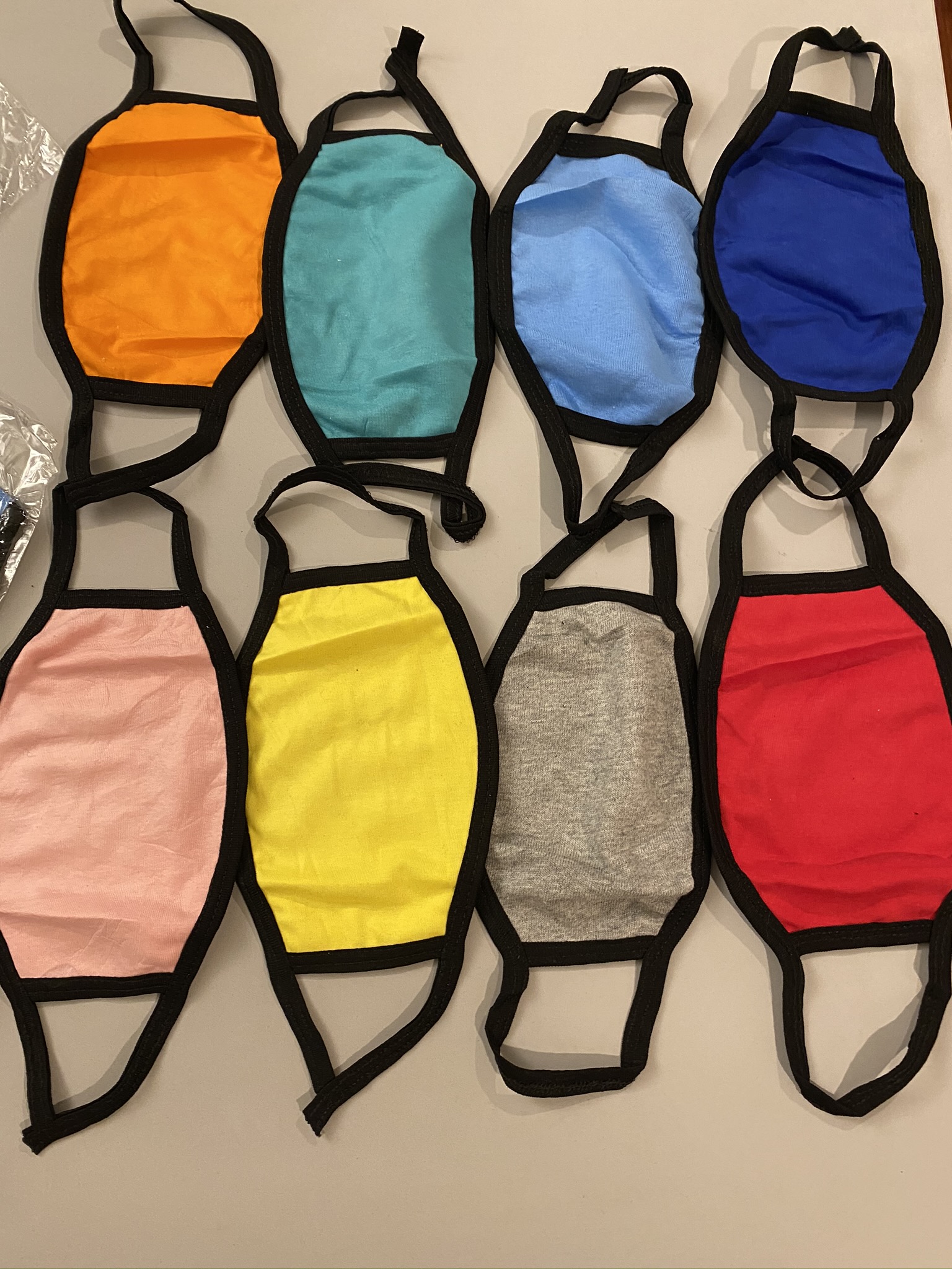 Colored Cotton Face Mask 22