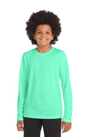 Sport-Tek Youth Posi-UV Pro Long Sleeve Tee. YST420LS 44