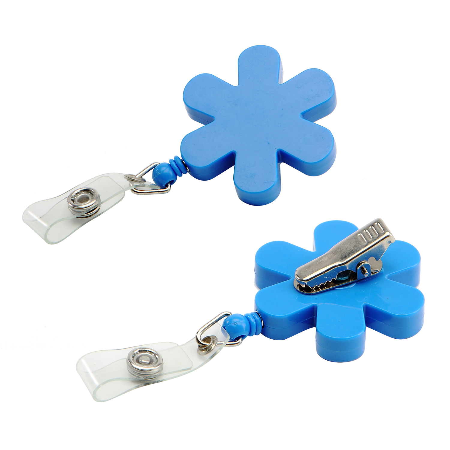 Flower Shaped Retractable Badge Reel 7