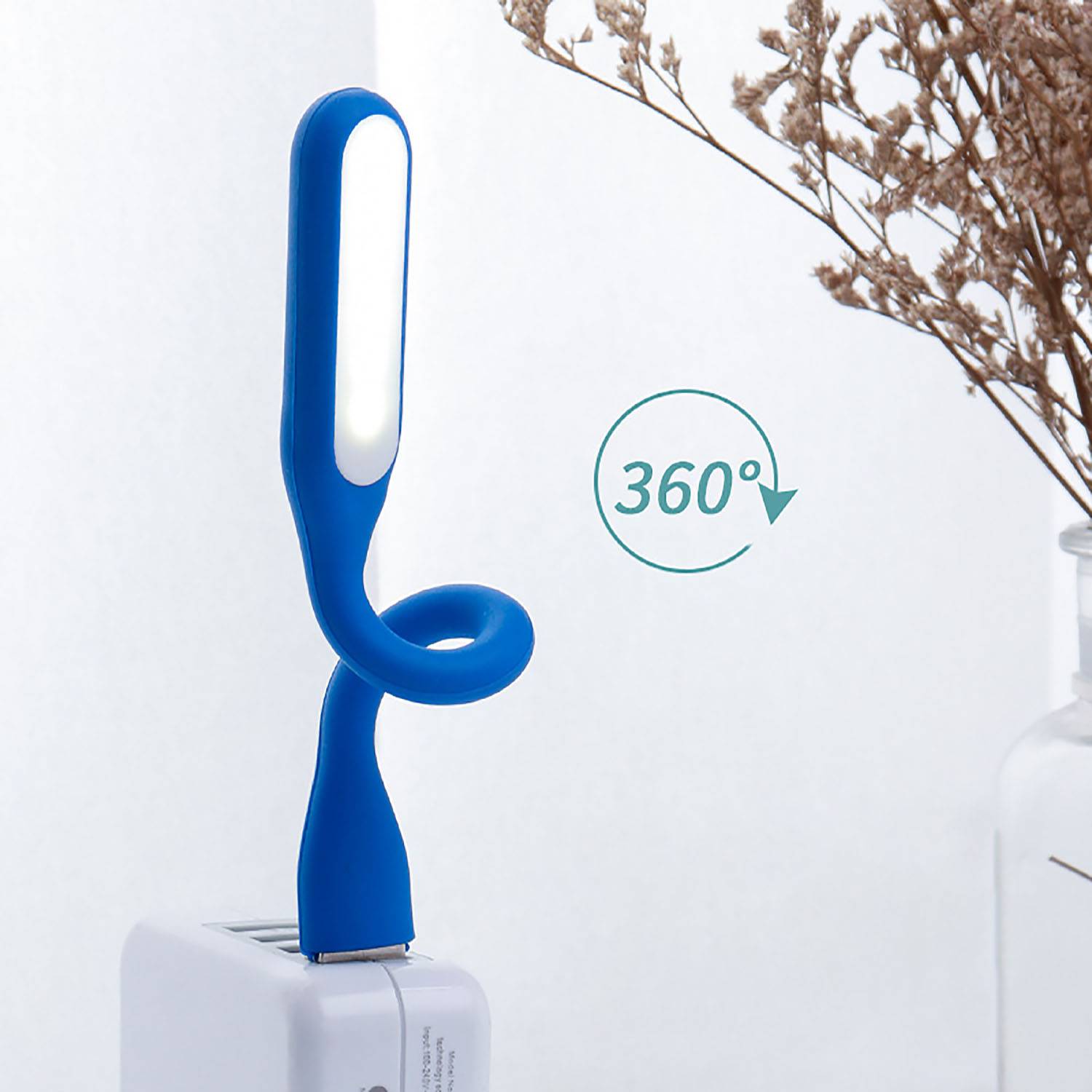 Flexible Mini USB LED Light for Power Bank 5