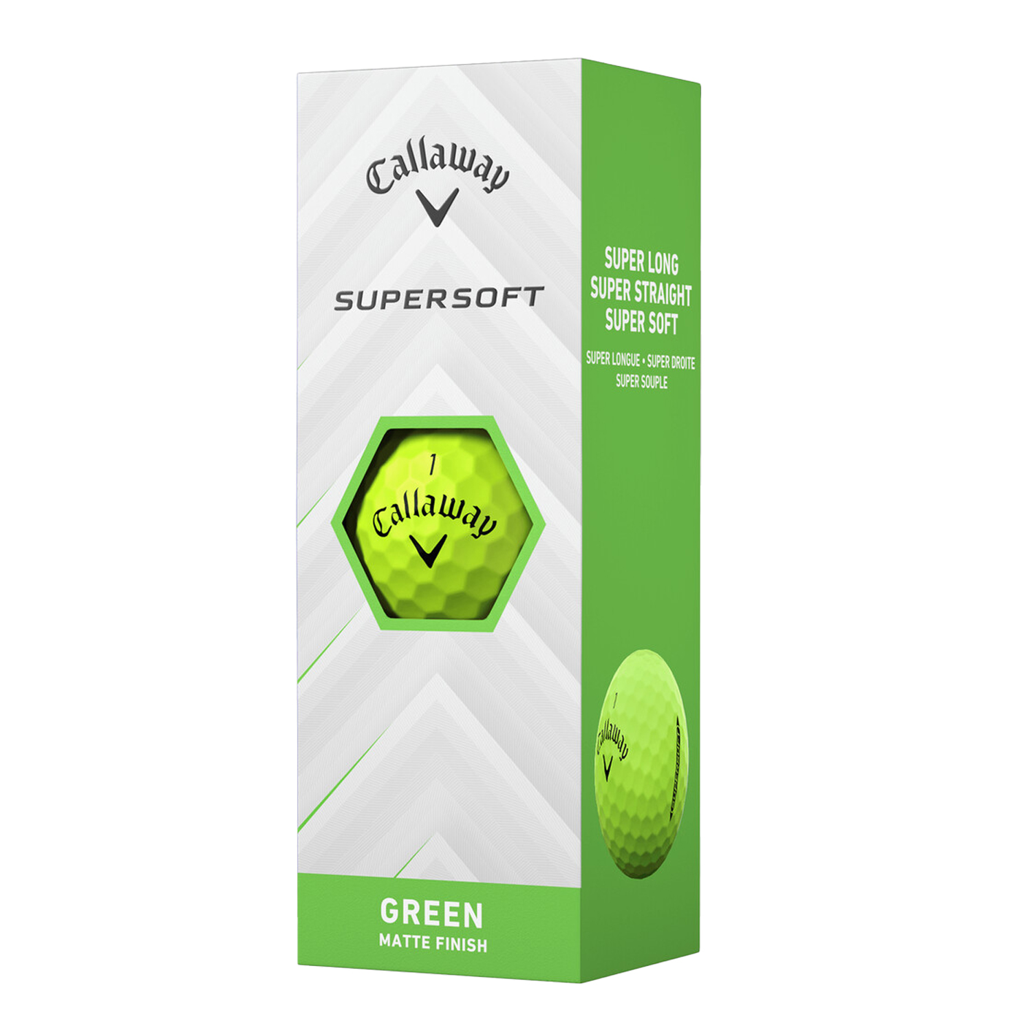 Callaway Super Soft Green Golf Balls 3