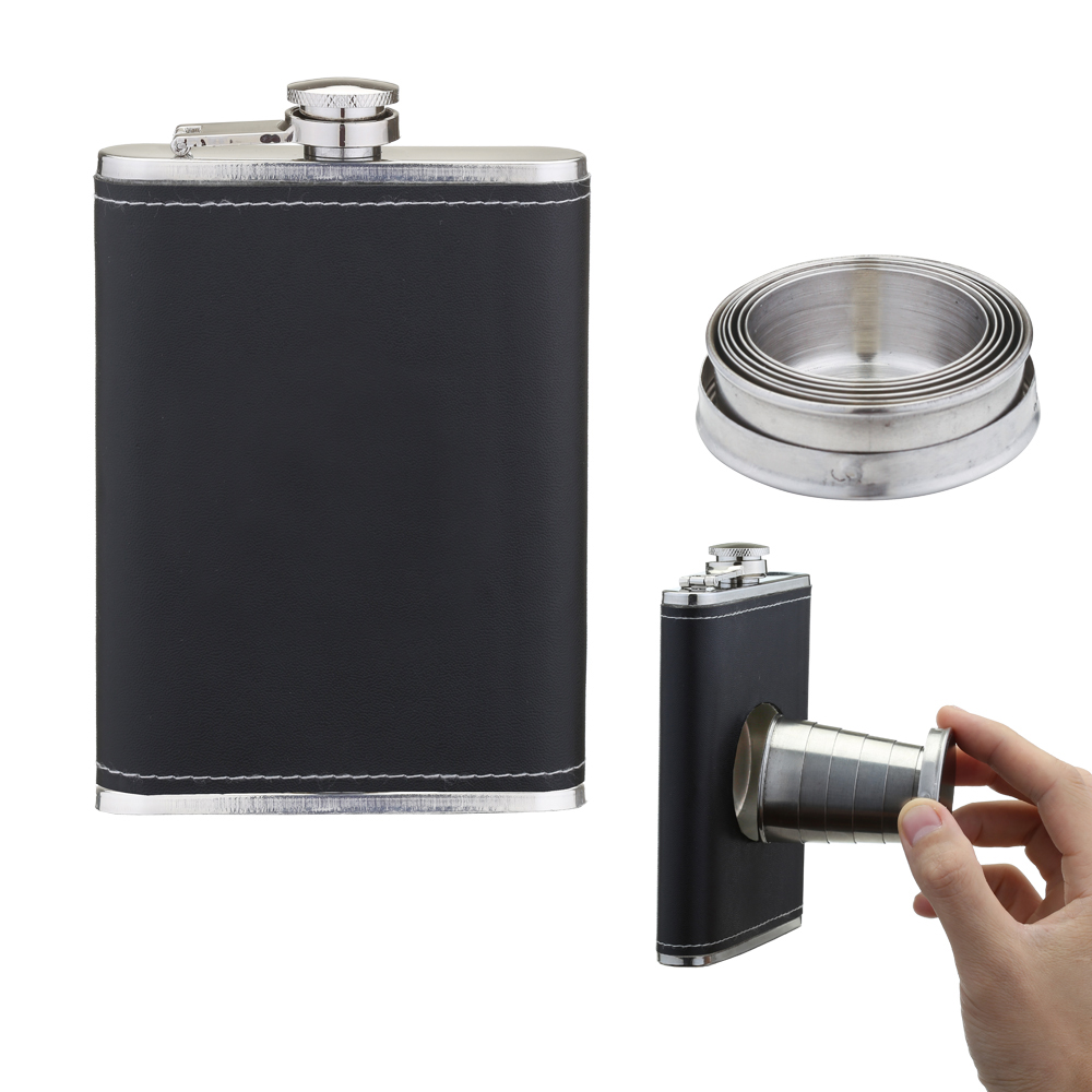 Collapsible Shot Cup Flask 3