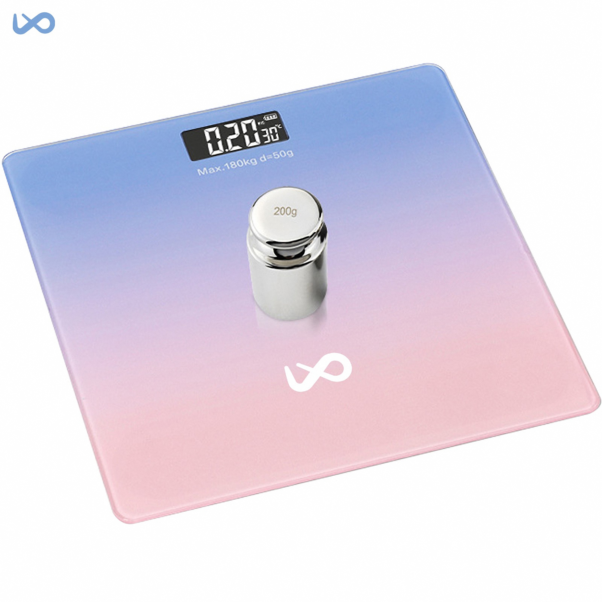 Digital Bathroom Scale with LCD Display 2