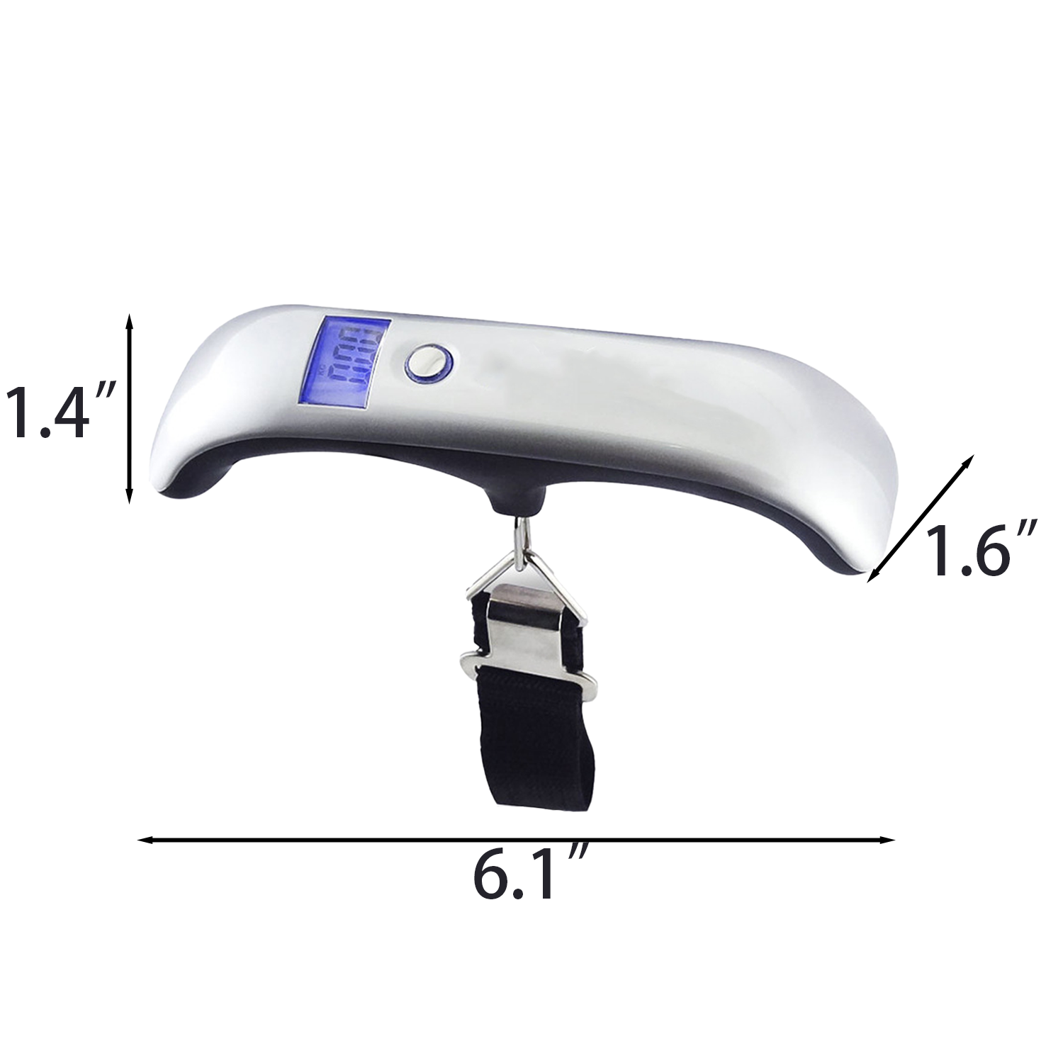 LCD Display Electronic Luggage Scale 4