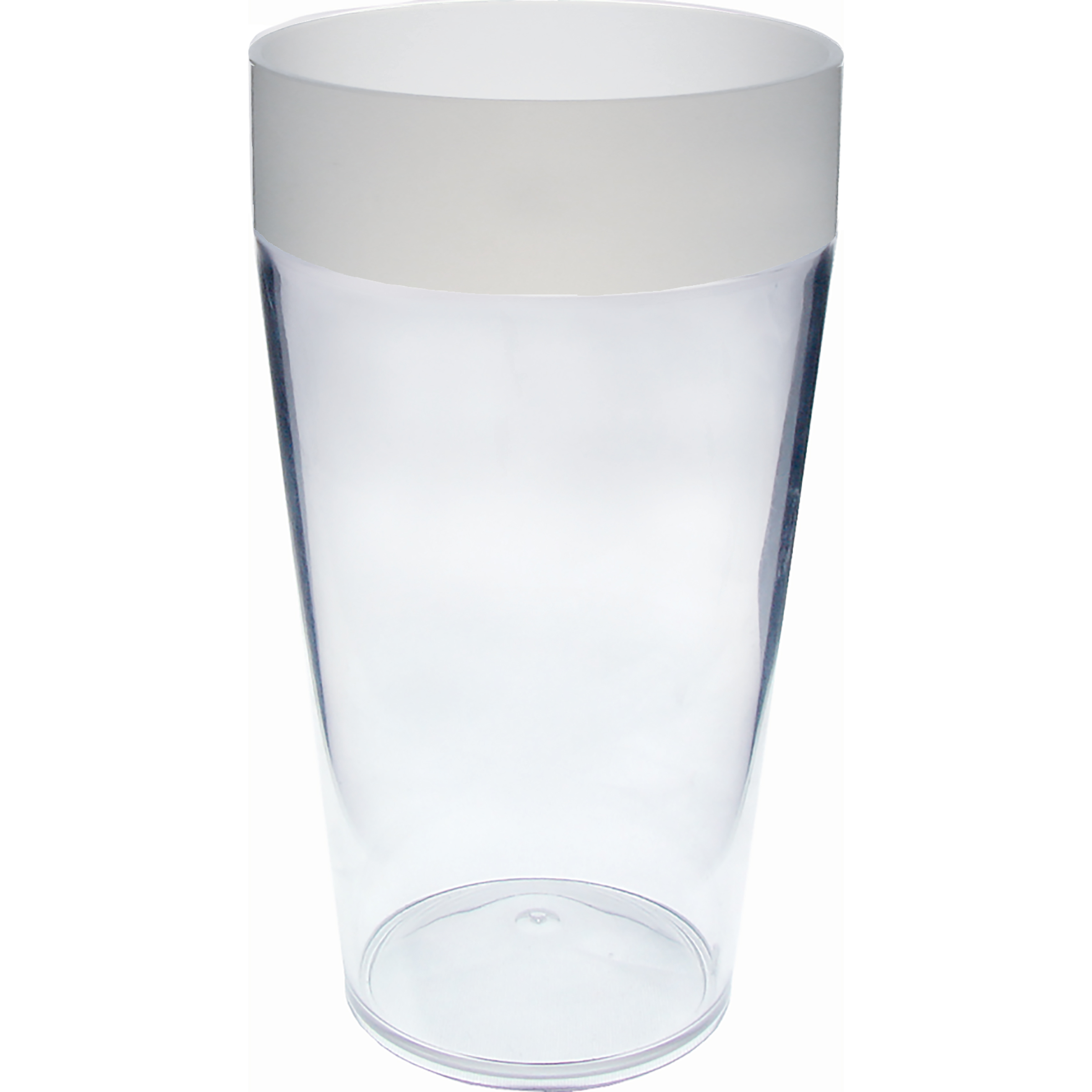 20oz Plastic Mix and Match Rim Color Cup 16