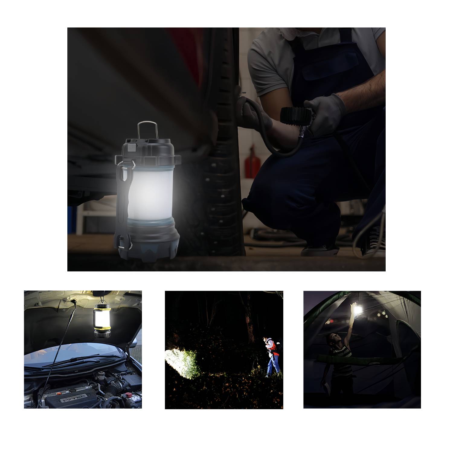 Rechargeable outdoor multifunctional camping light 3